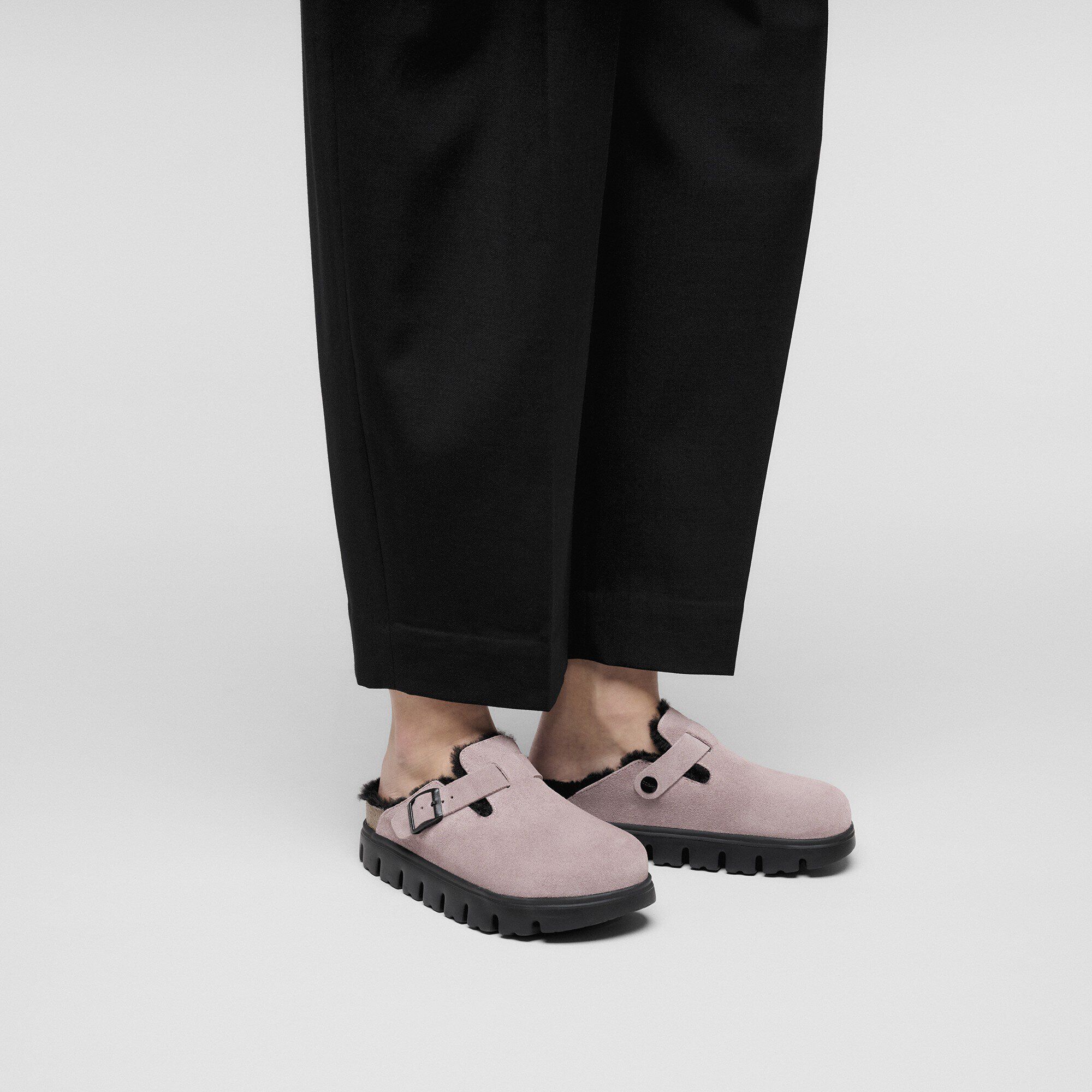 Boston Pap Chunky Shearling Suede Leather - Image 6