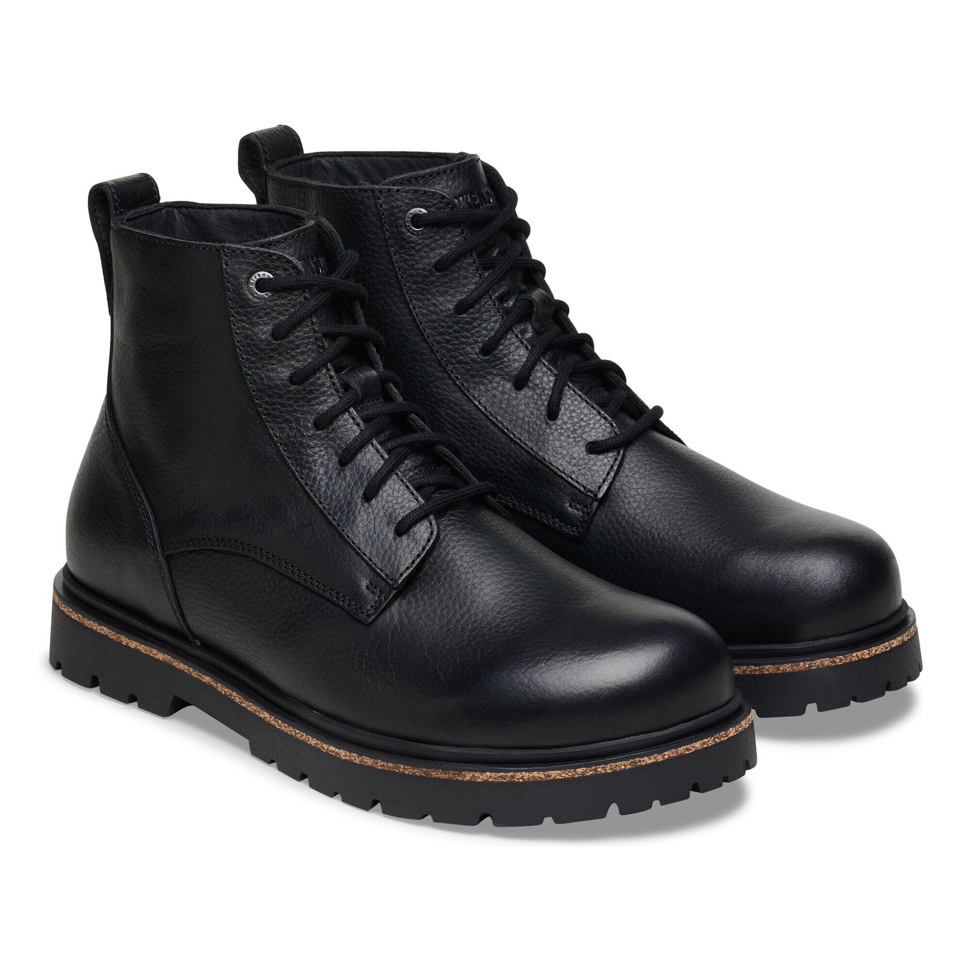Highwood Lace Mid Men Leather Black - Image 8