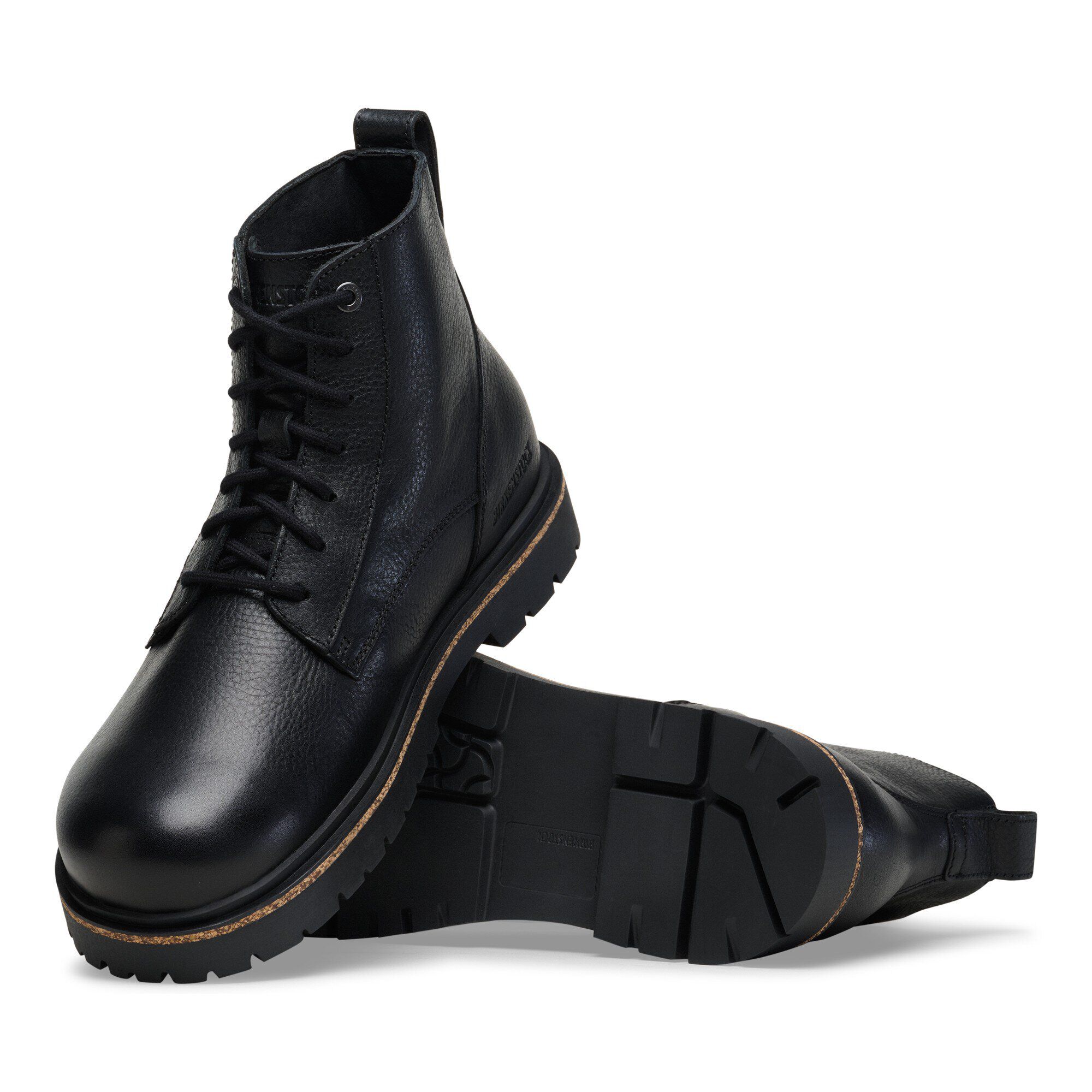 Highwood Lace Mid Men Leather Black - Image 9