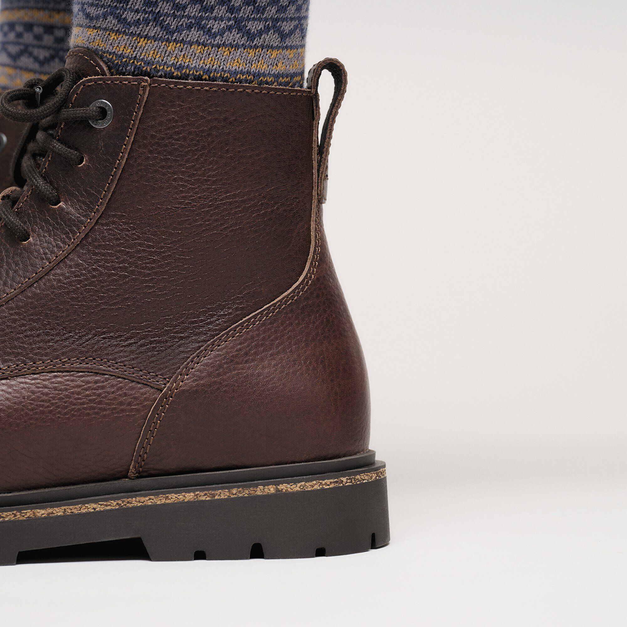 Highwood Lace Mid Men Natural Leather - Image 6
