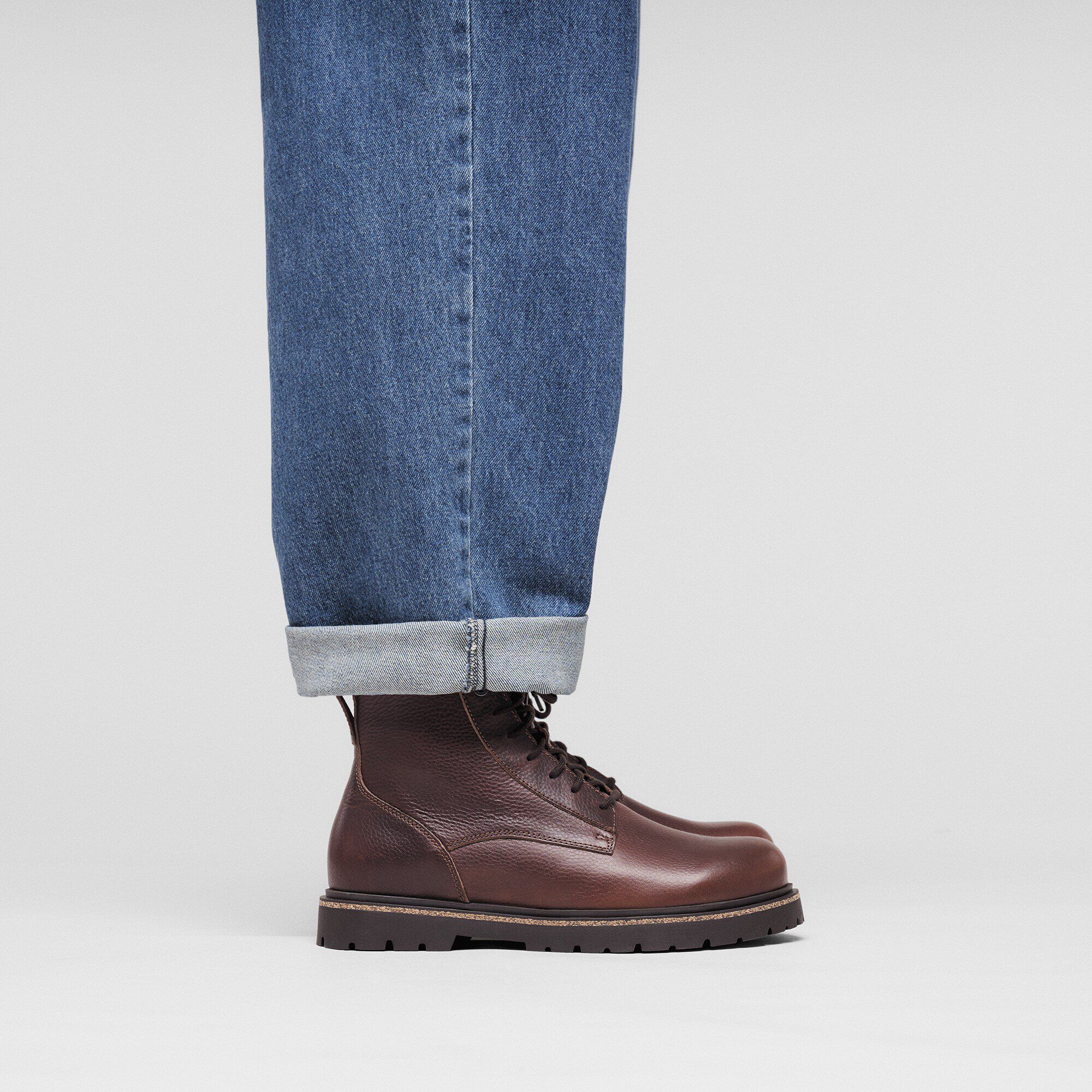 Highwood Lace Mid Men Natural Leather - Image 4