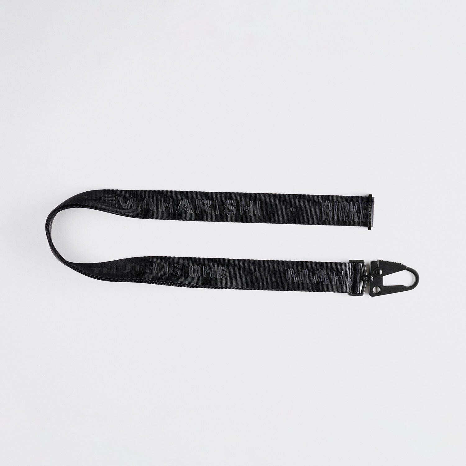 Maharishi Pack Nubuck Leather-Textile Black - Image 6