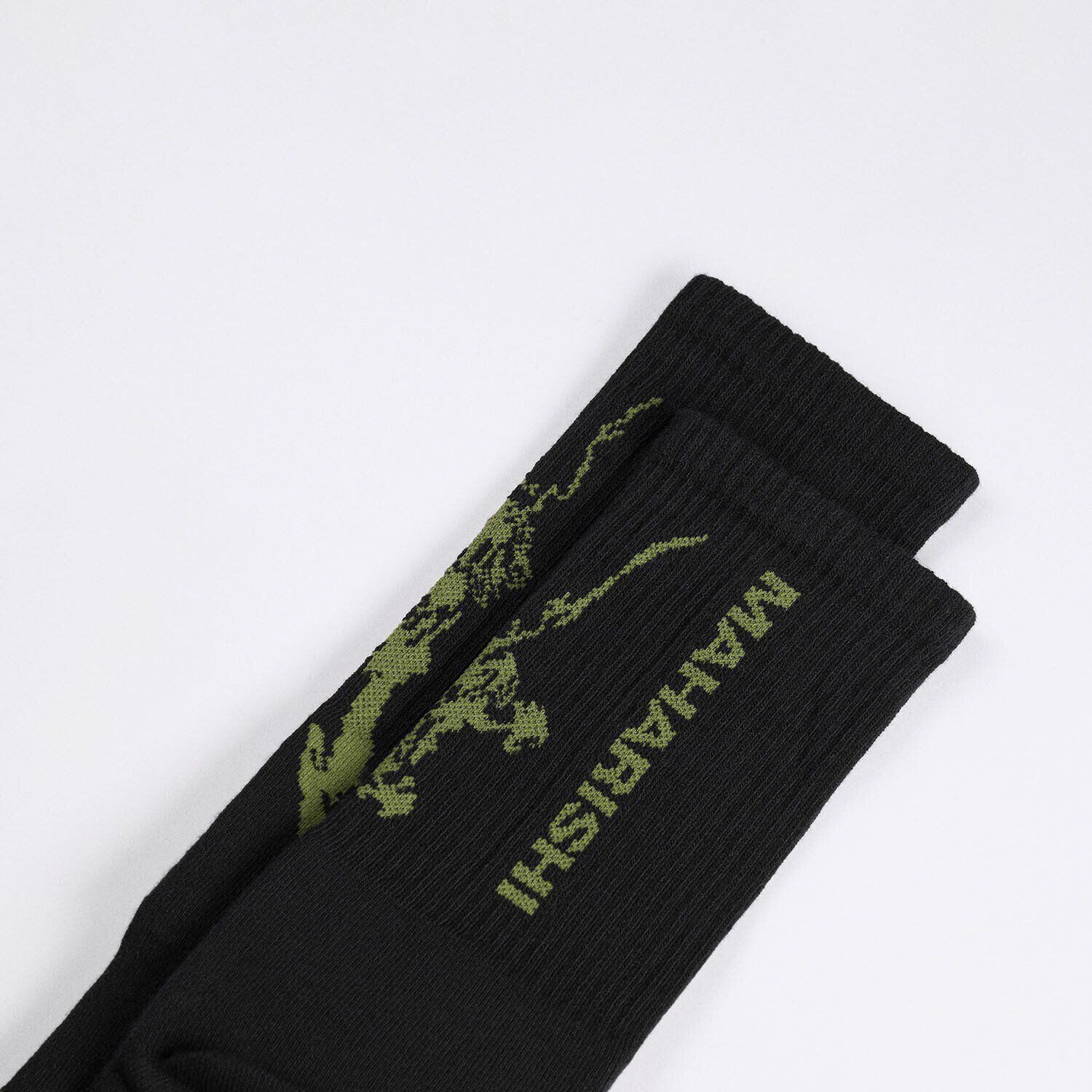 Maharishi Pack Nubuck Leather-Textile Black - Image 3