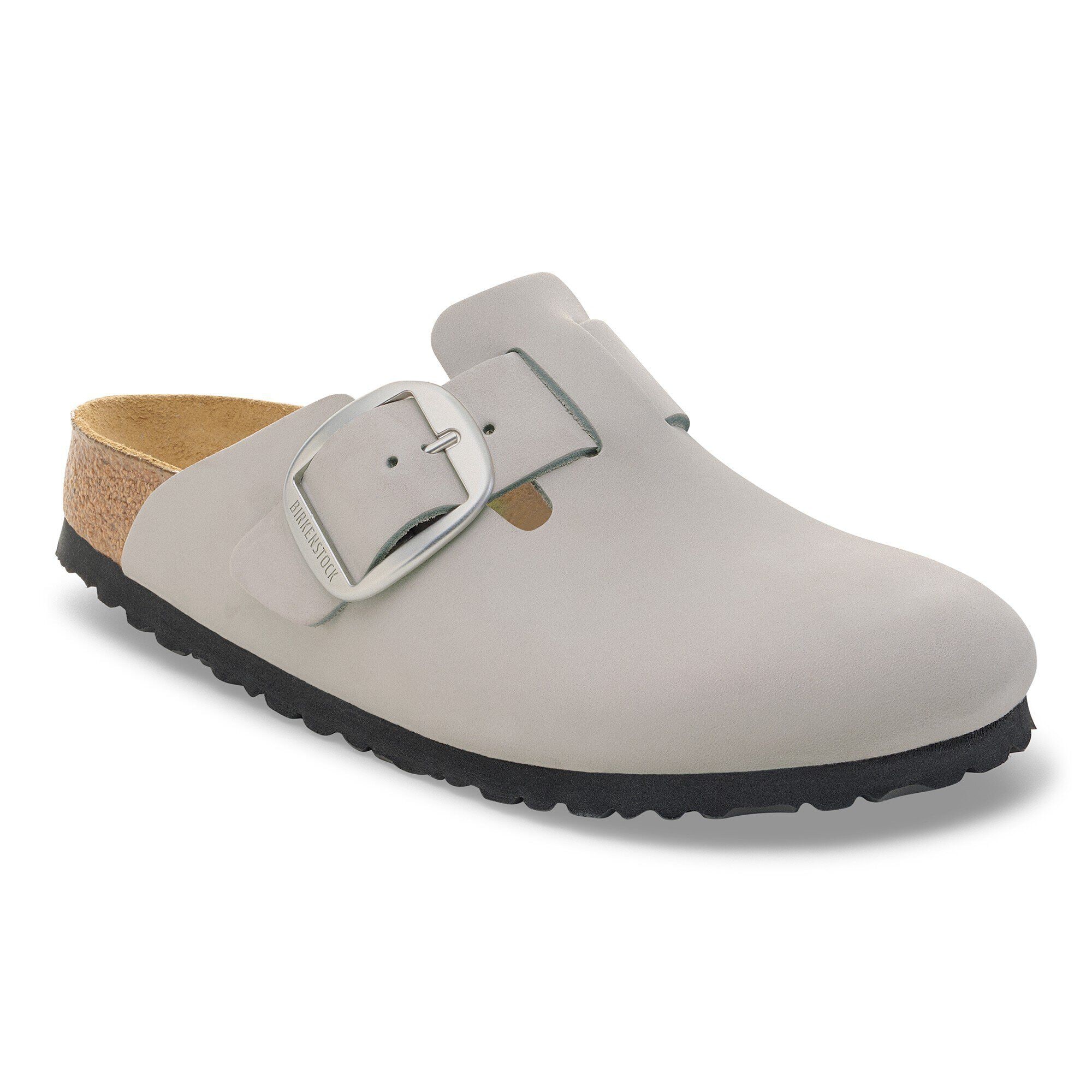 Boston Big Buckle Nubuk Leather