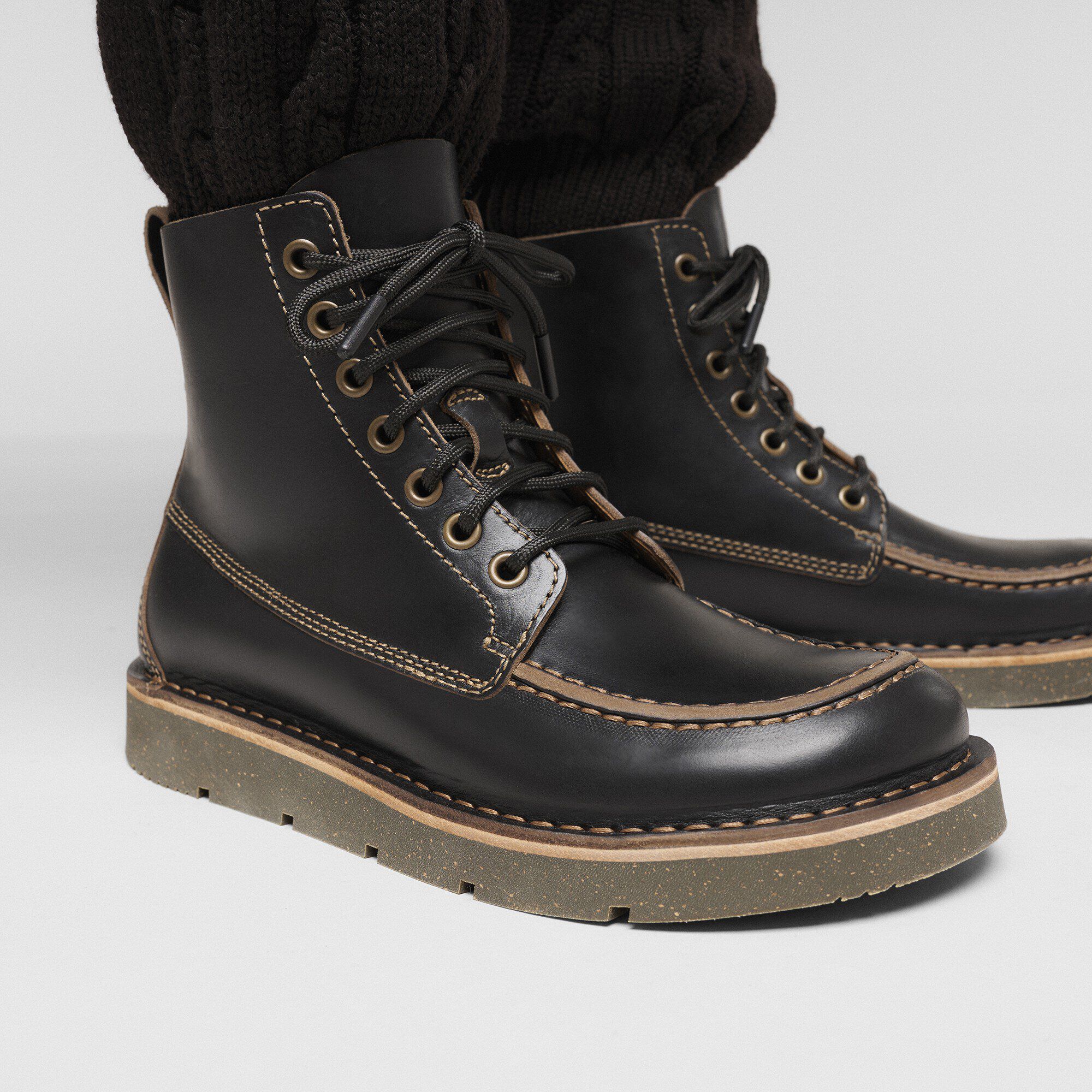 Birmingham Moc Natural Leather Oiled - Image 8