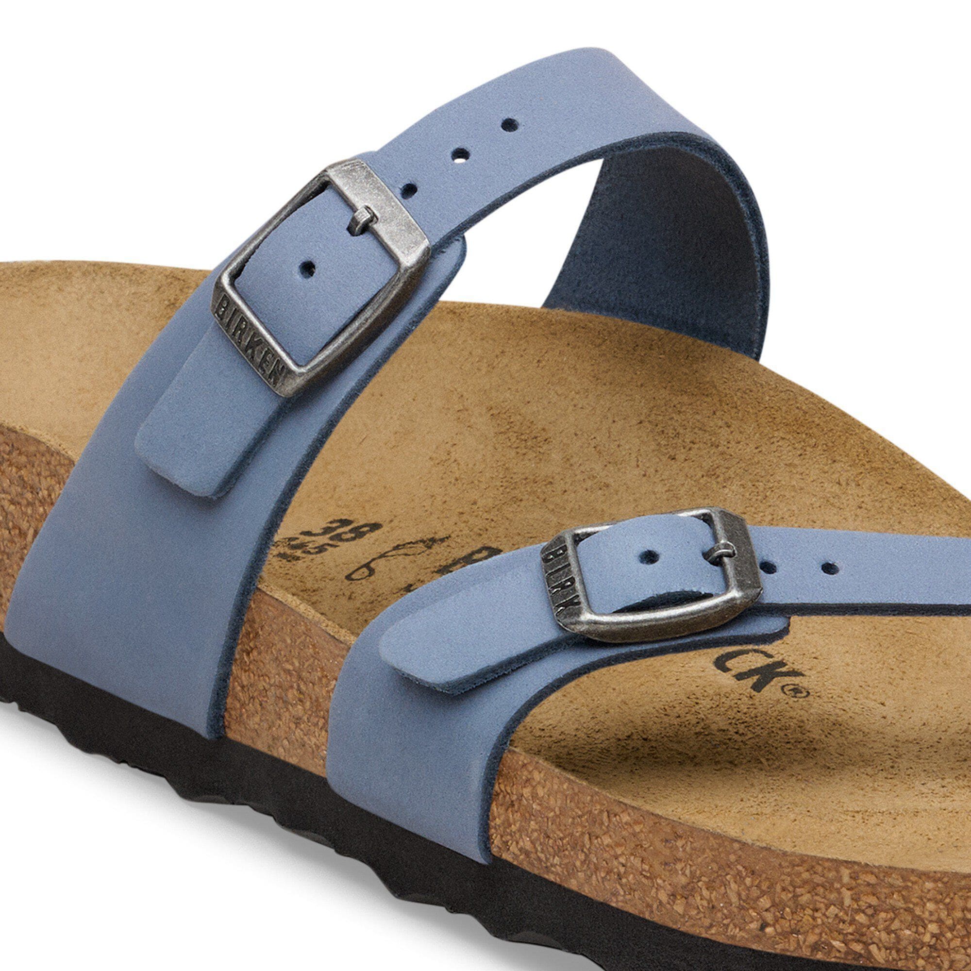 Mayari Nubuck Leather Stone Blue - Image 5