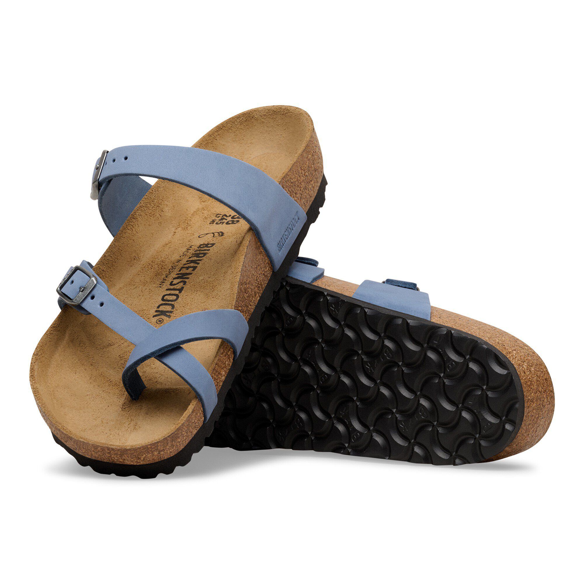 Mayari Nubuck Leather Stone Blue - Image 6