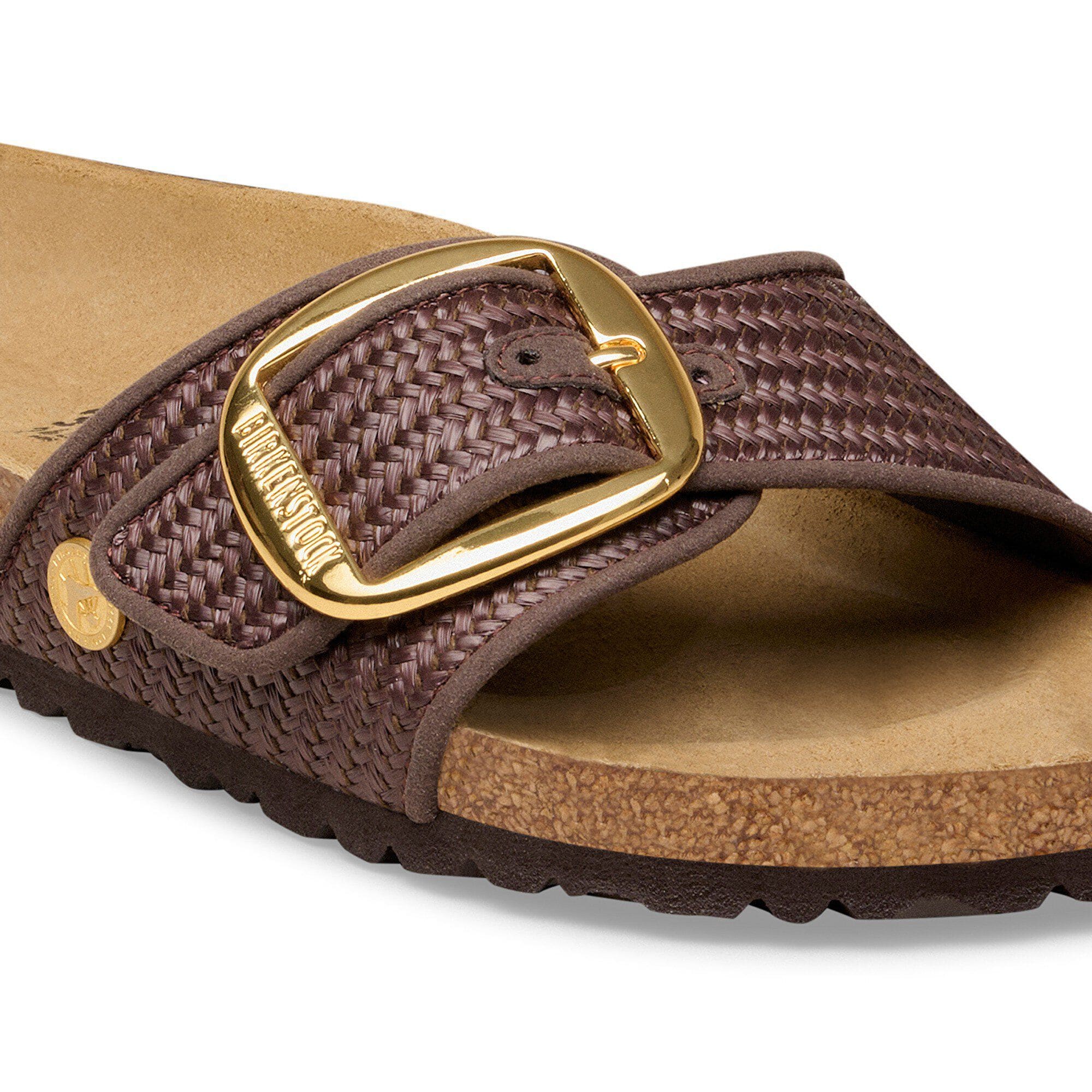 Madrid Big Buckle Raffia Textile - Image 7
