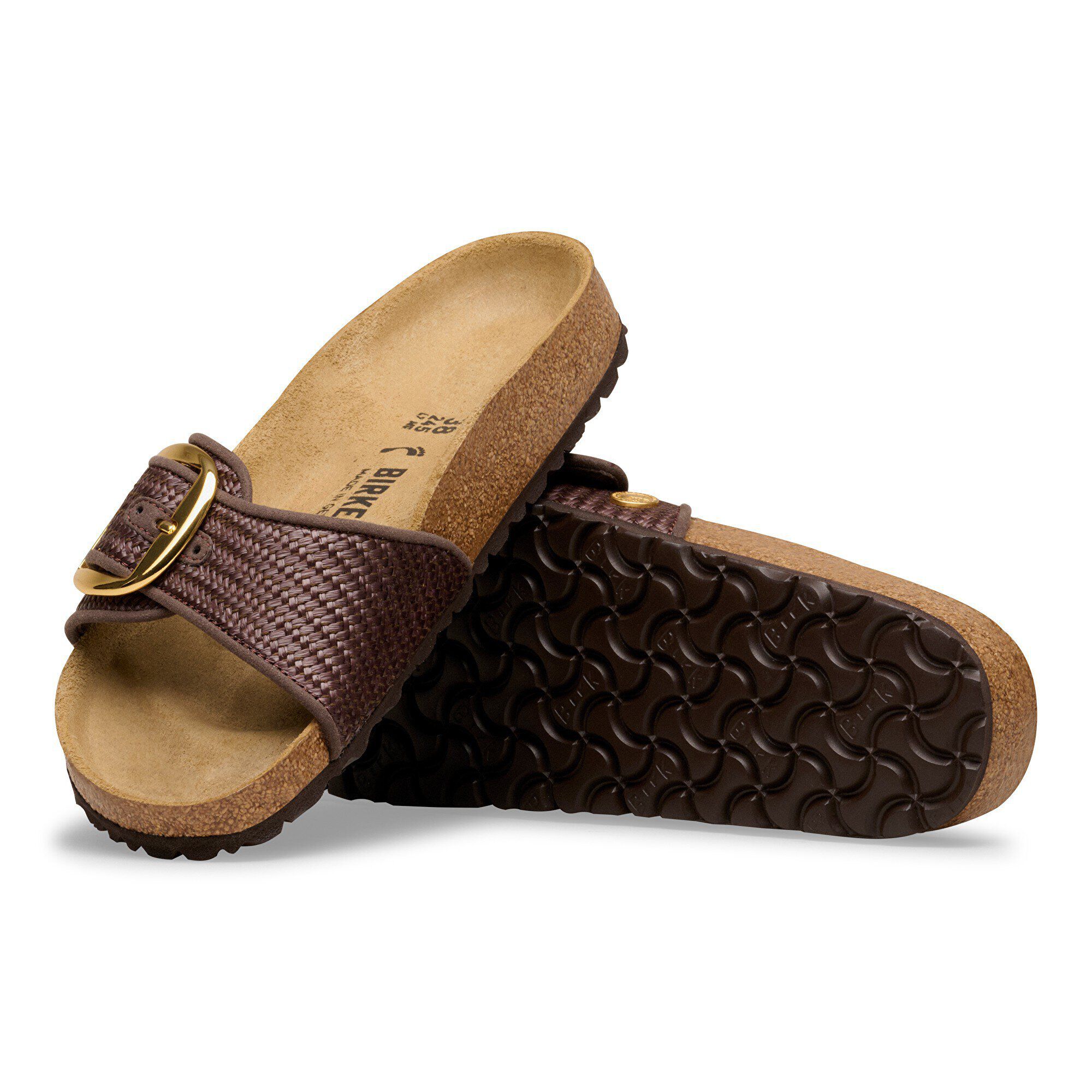 Madrid Big Buckle Raffia Textile - Image 5