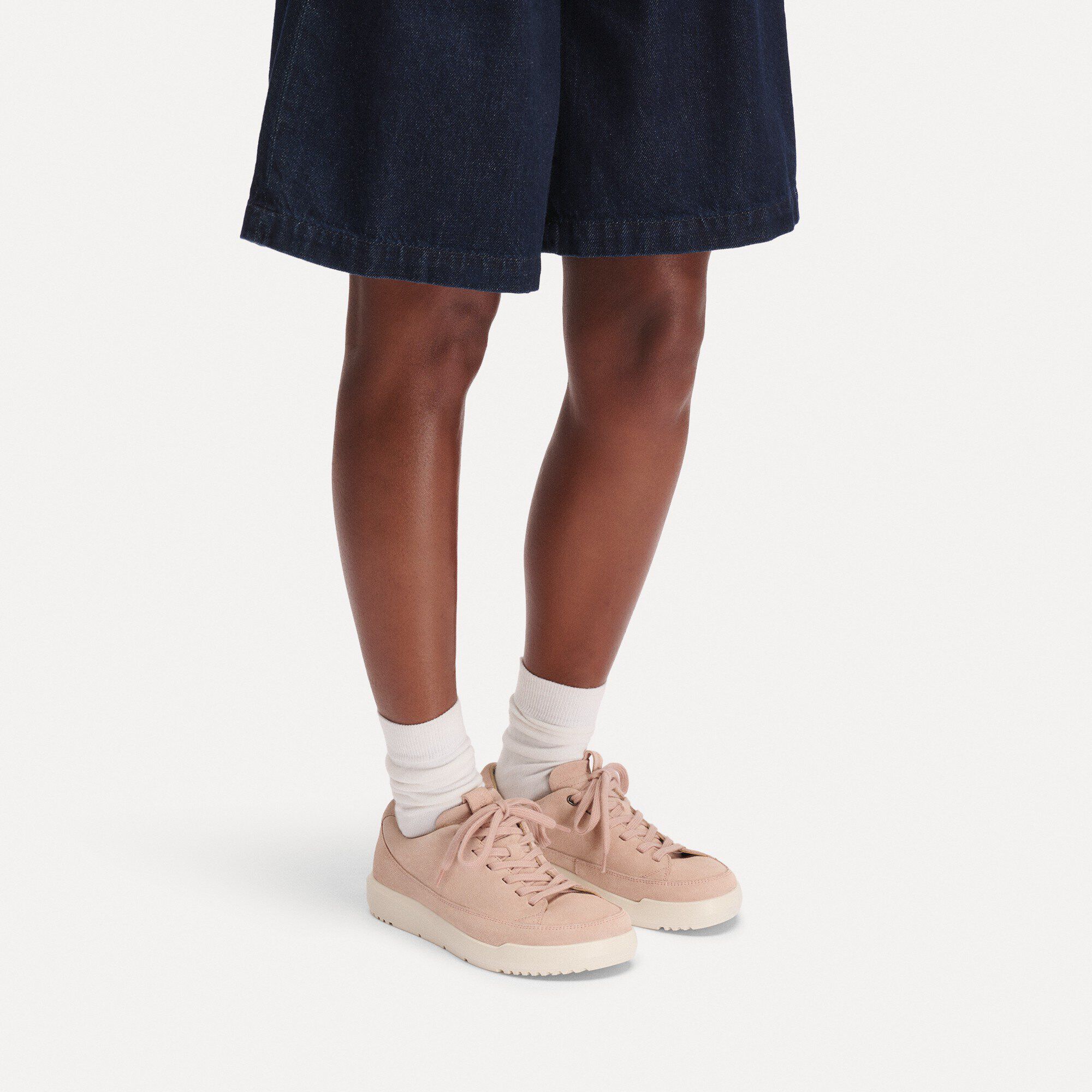 Melbourne Suede Leather Light Rose - Image 6