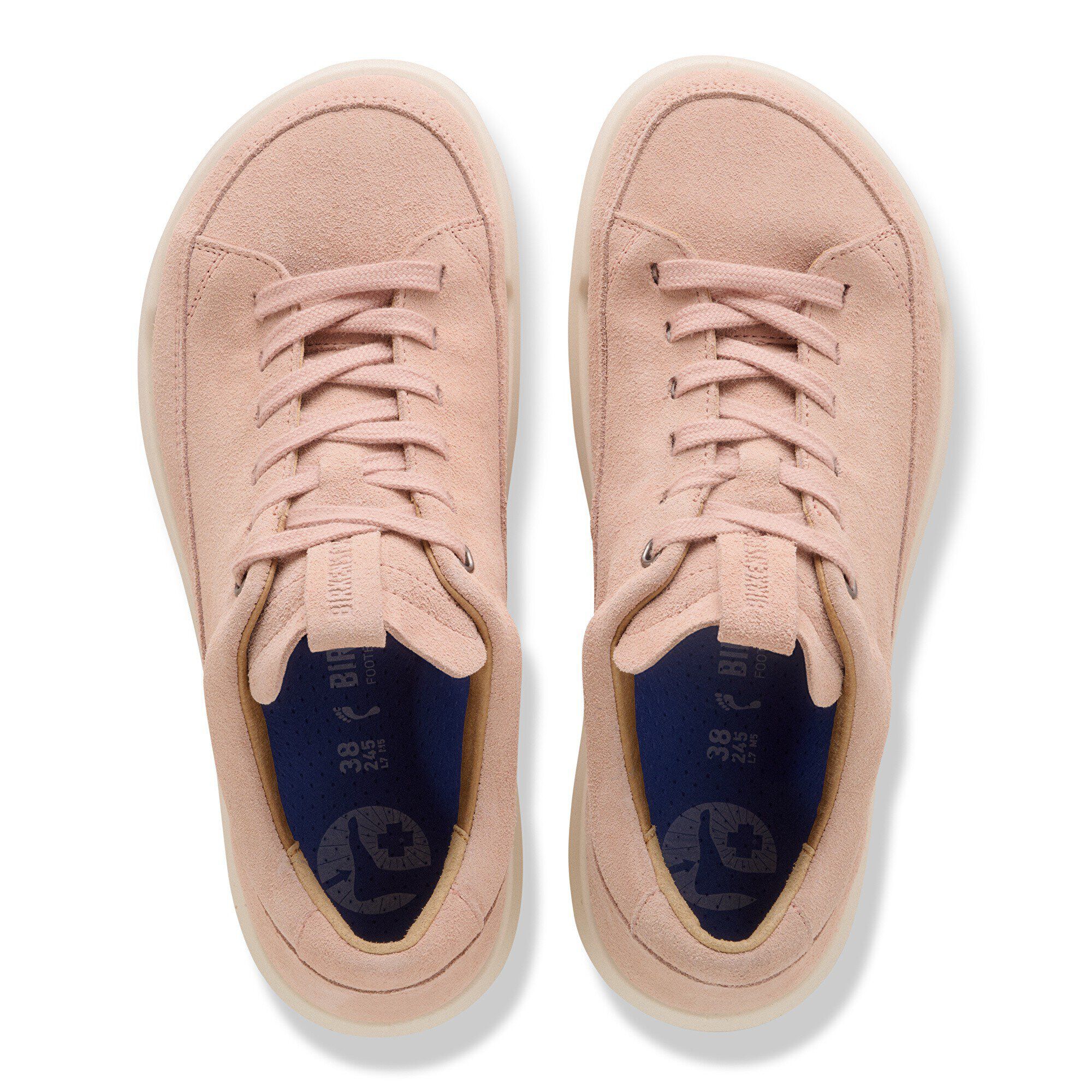 Melbourne Suede Leather Light Rose - Image 2