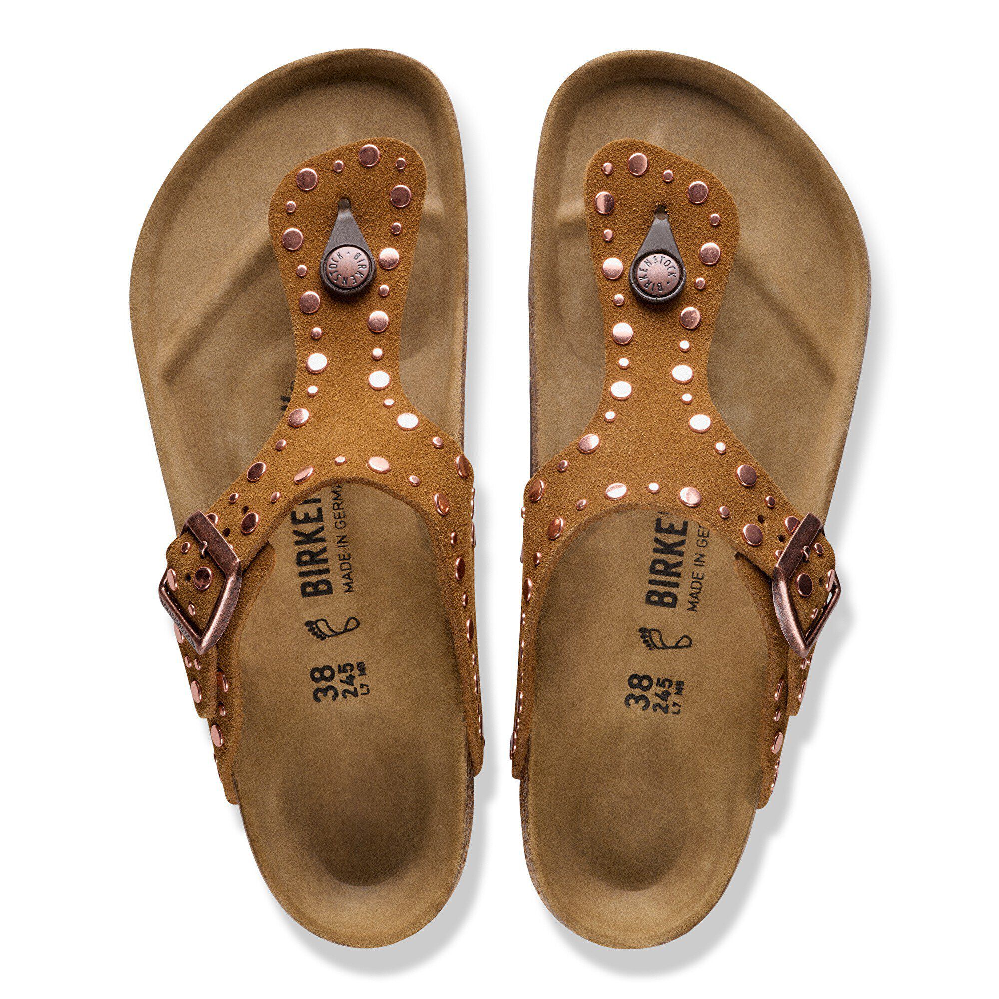 Gizeh Rivet Suede Leather - Image 2