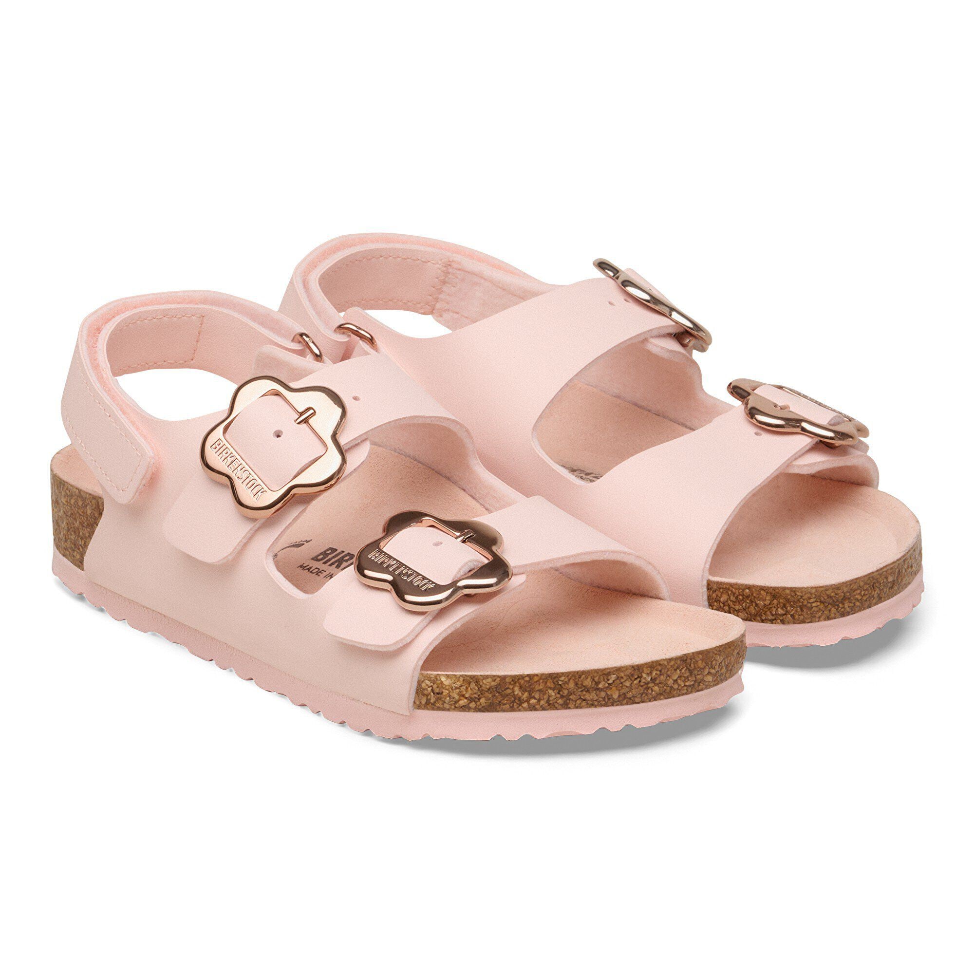 Milano Flower Buckle Kids Birko-Flor - Image 5