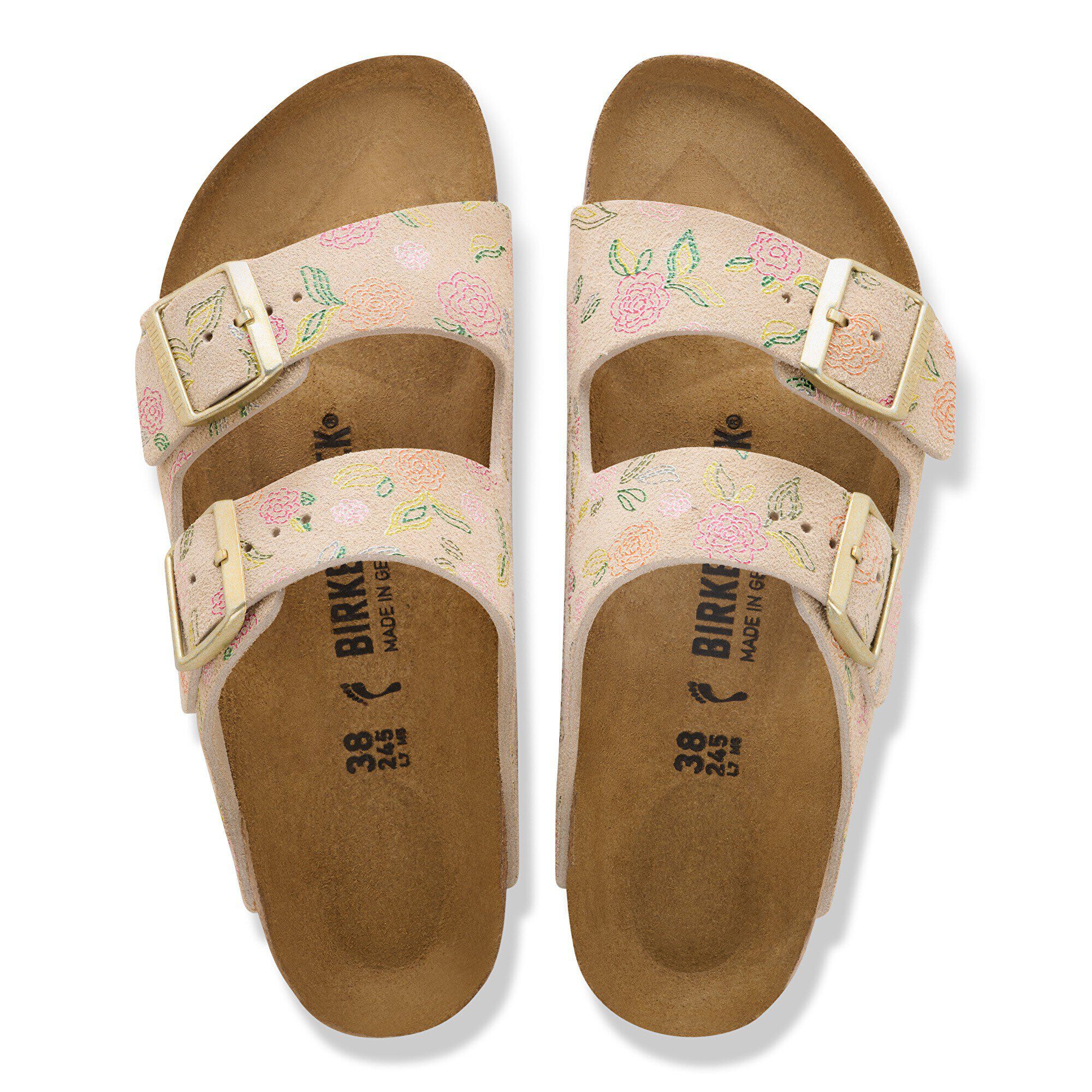 Alternative view of Arizona Rivet Logo Suede Leather