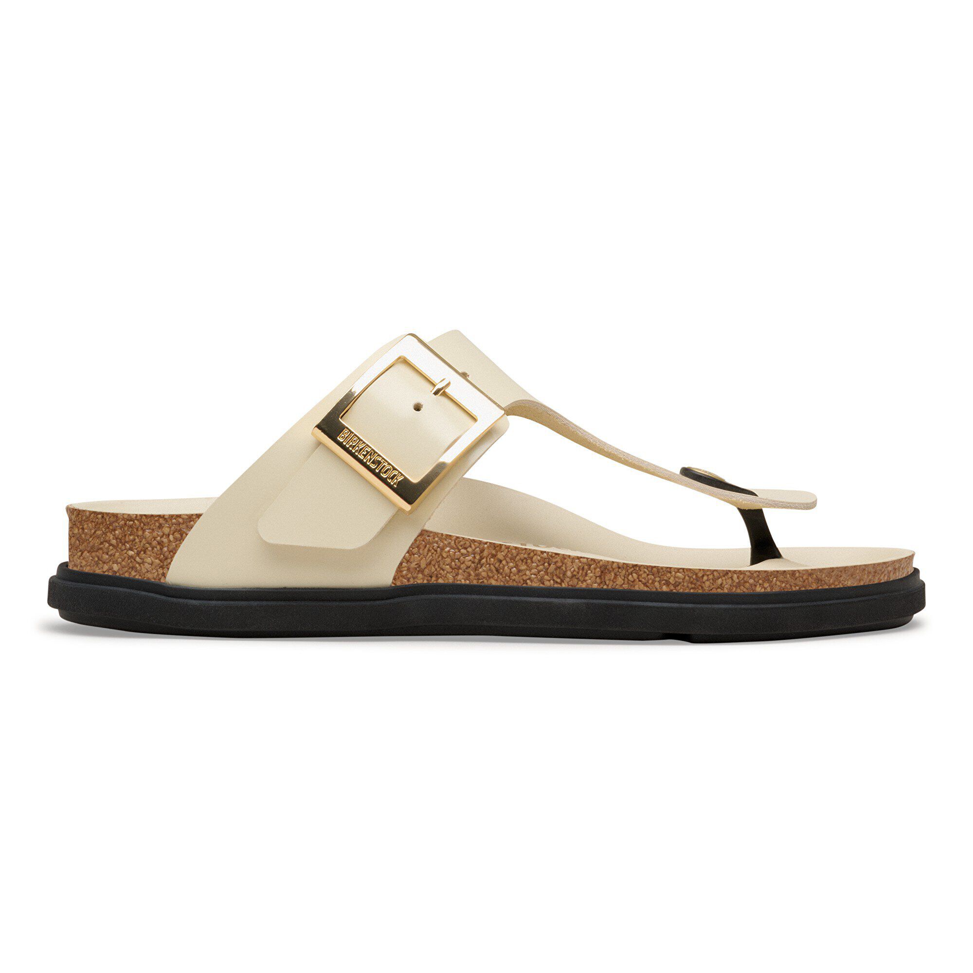 Gizeh Droplet Buckle Natural Leather Patent - Image 3