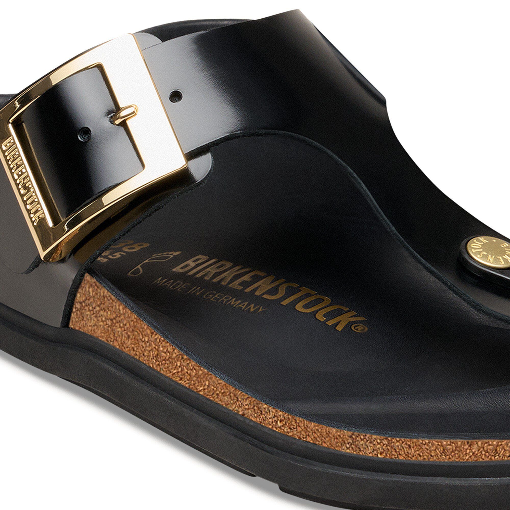 Gizeh Droplet Buckle Natural Leather Patent - Image 7