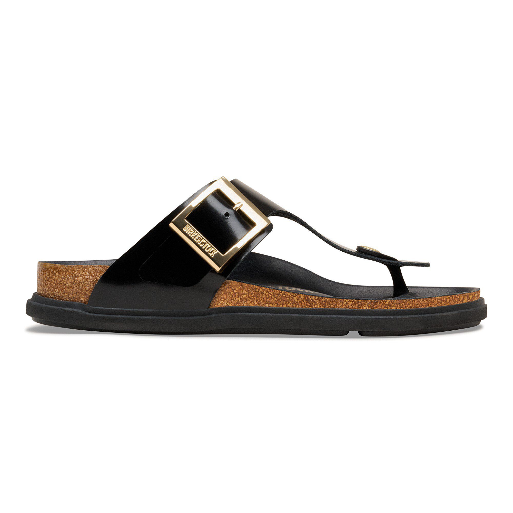 Gizeh Droplet Buckle Natural Leather Patent - Image 3