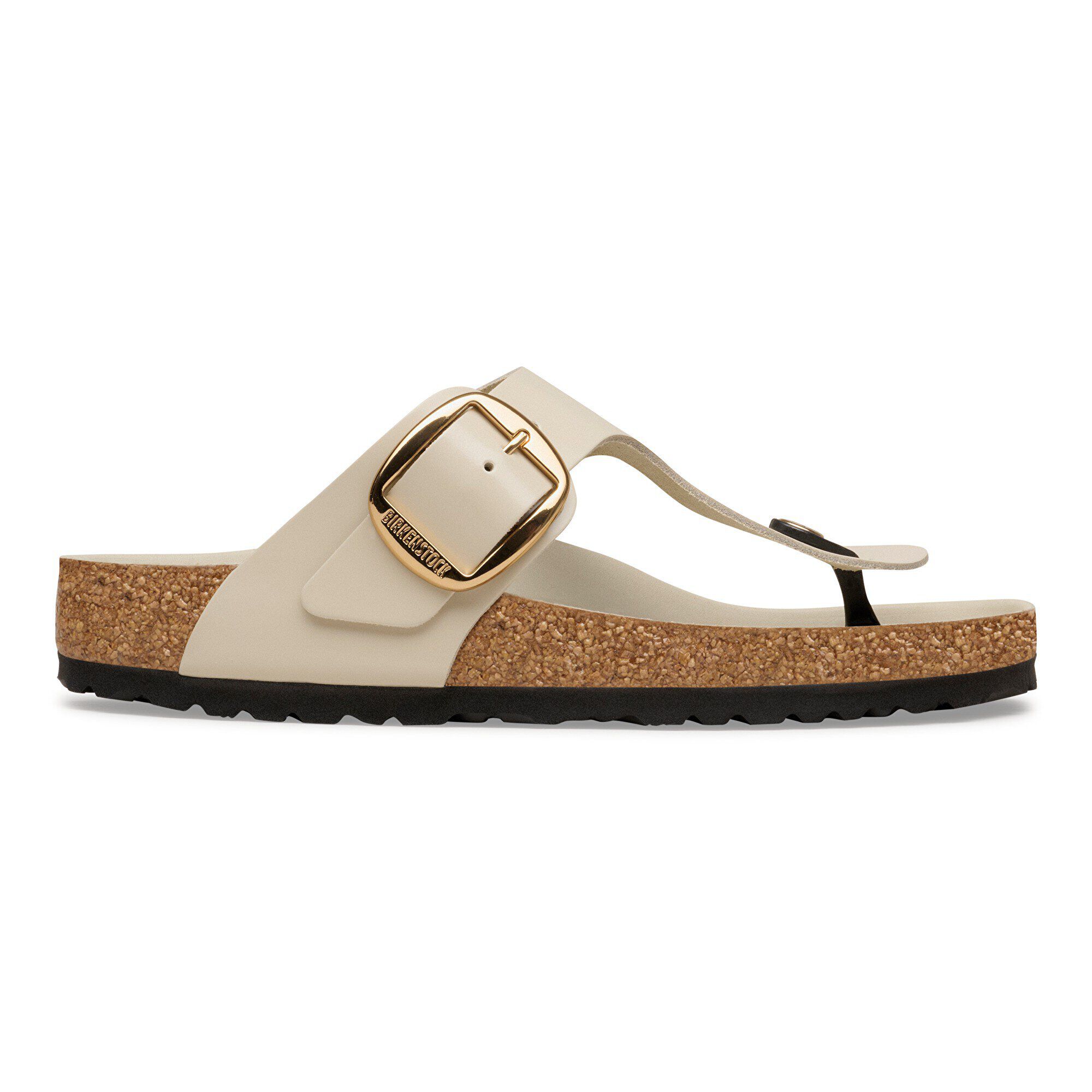 Gizeh Big Buckle Natural Leather Patent - Image 3