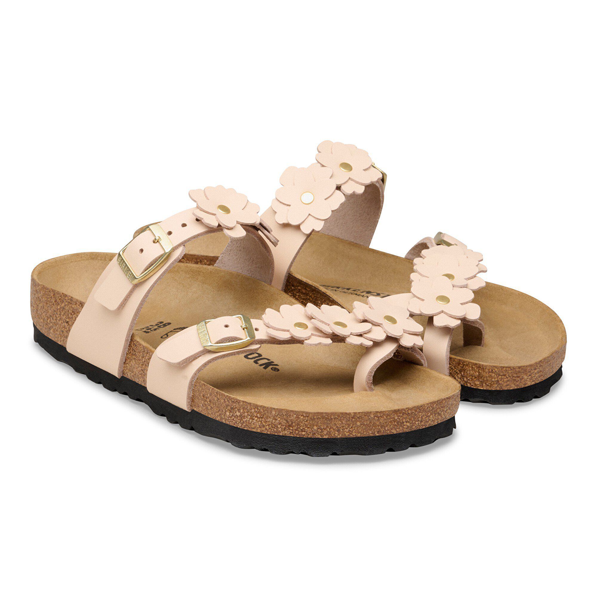 Mayari Flower Embellishment Natural Leather - Image 7