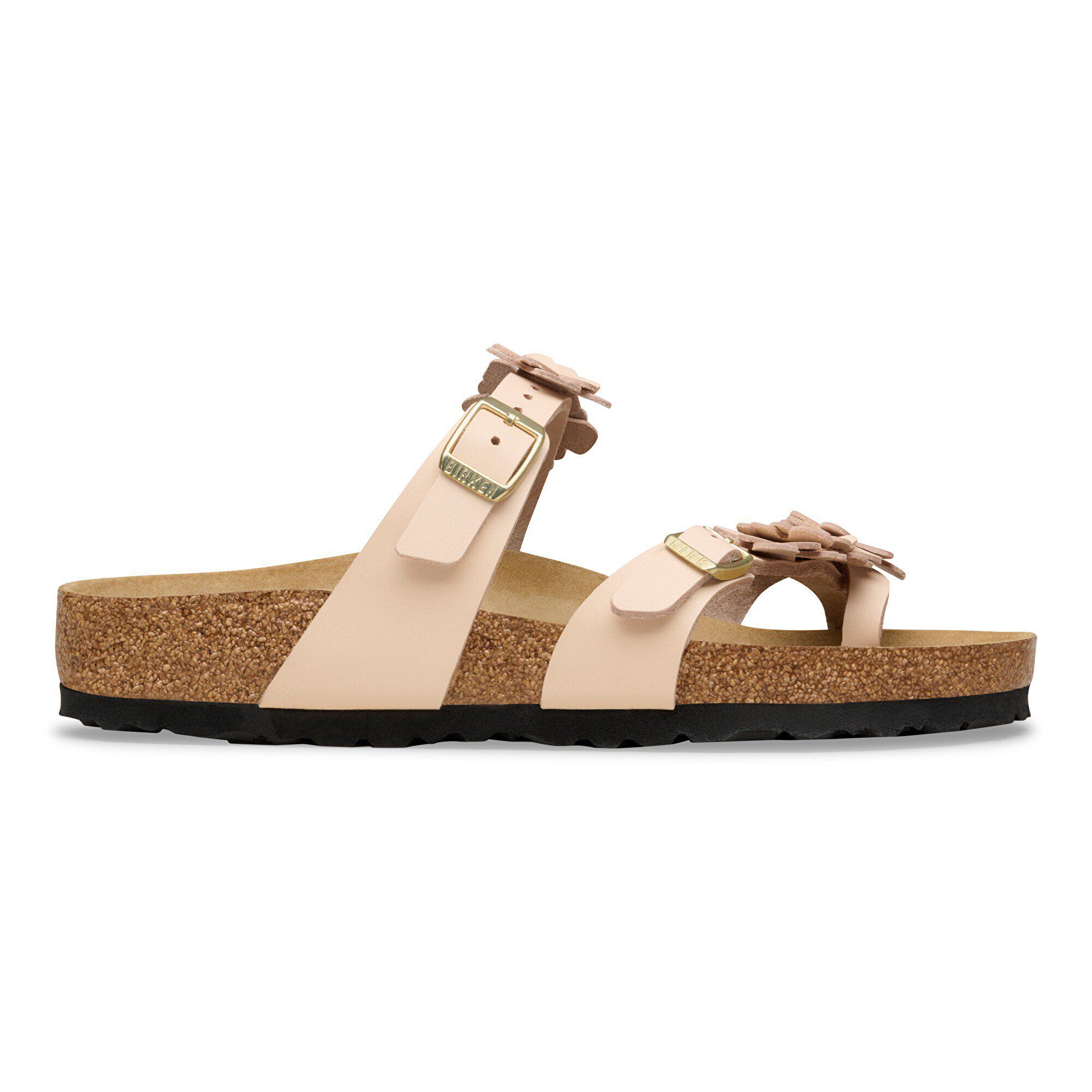 Mayari Flower Embellishment Natural Leather - Image 3