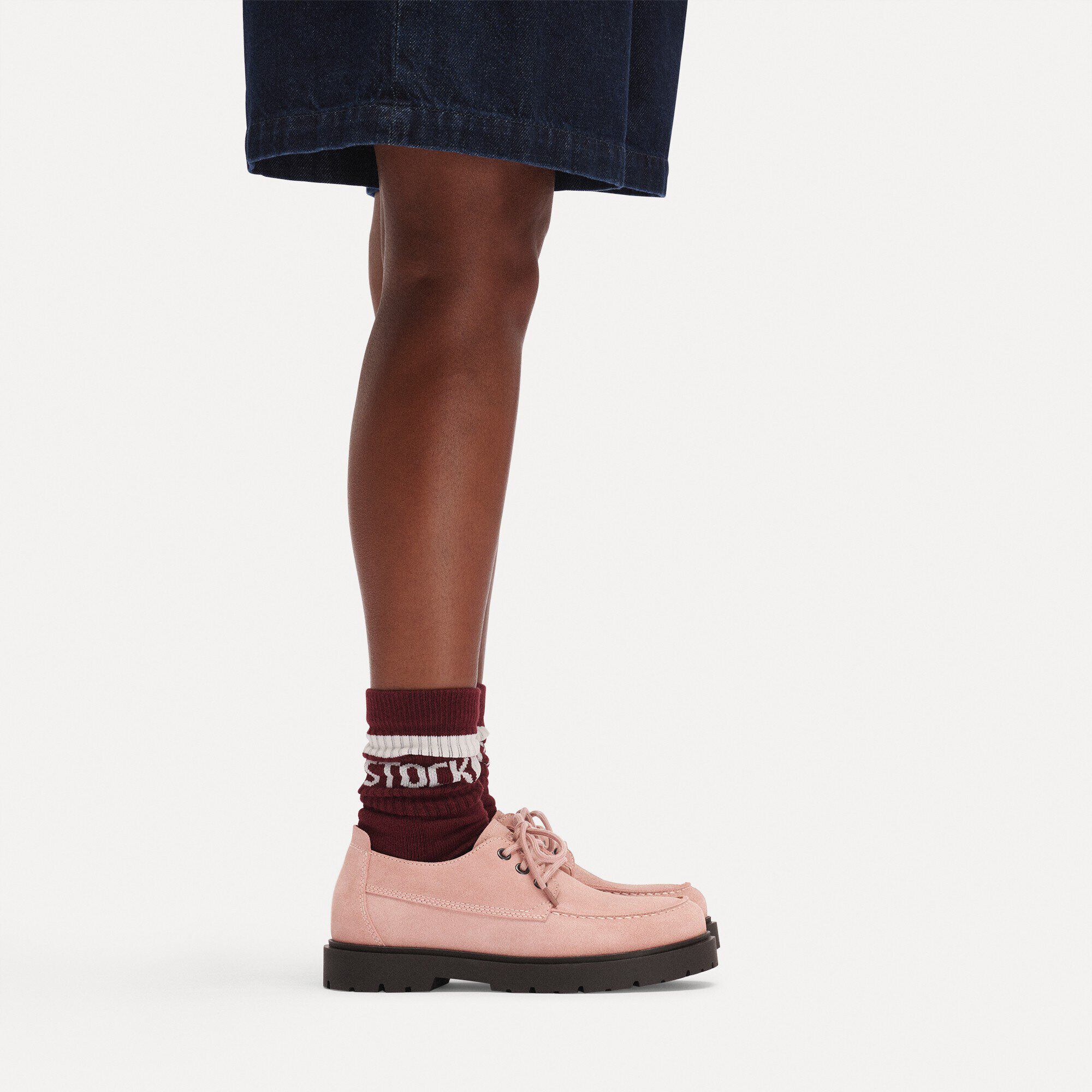Highwood Moc Lace Low Suede Leather - Image 4