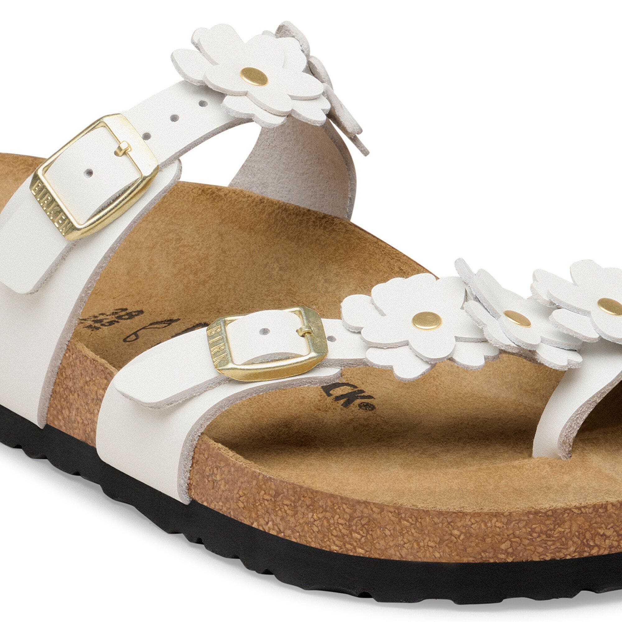 Mayari Flower Embellishment Natural Leather - Image 7