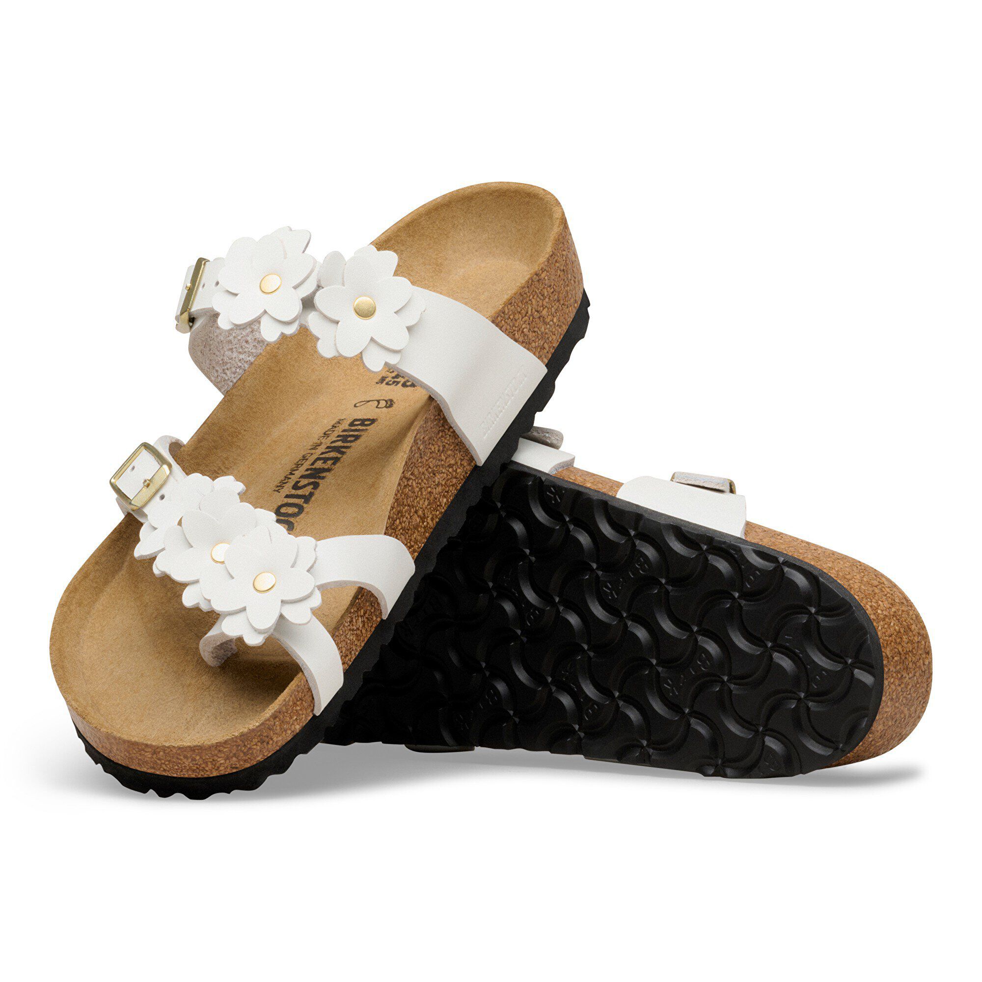 Mayari Flower Embellishment Natural Leather - Image 8