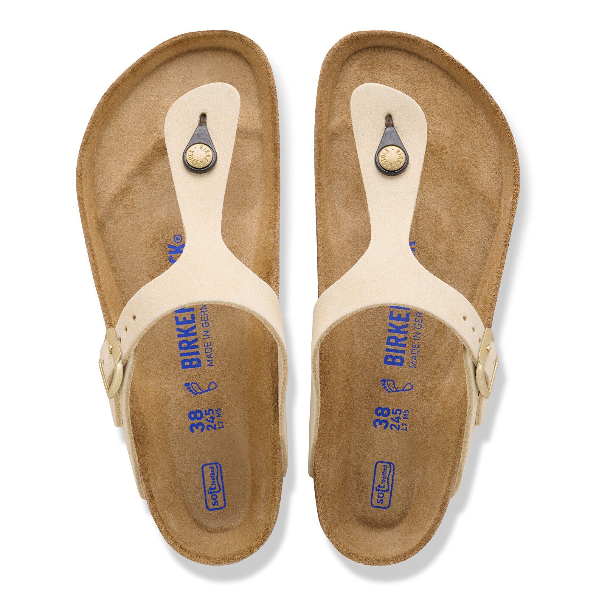 Gizeh Soft Footbed Nubuk Leather - Image 2