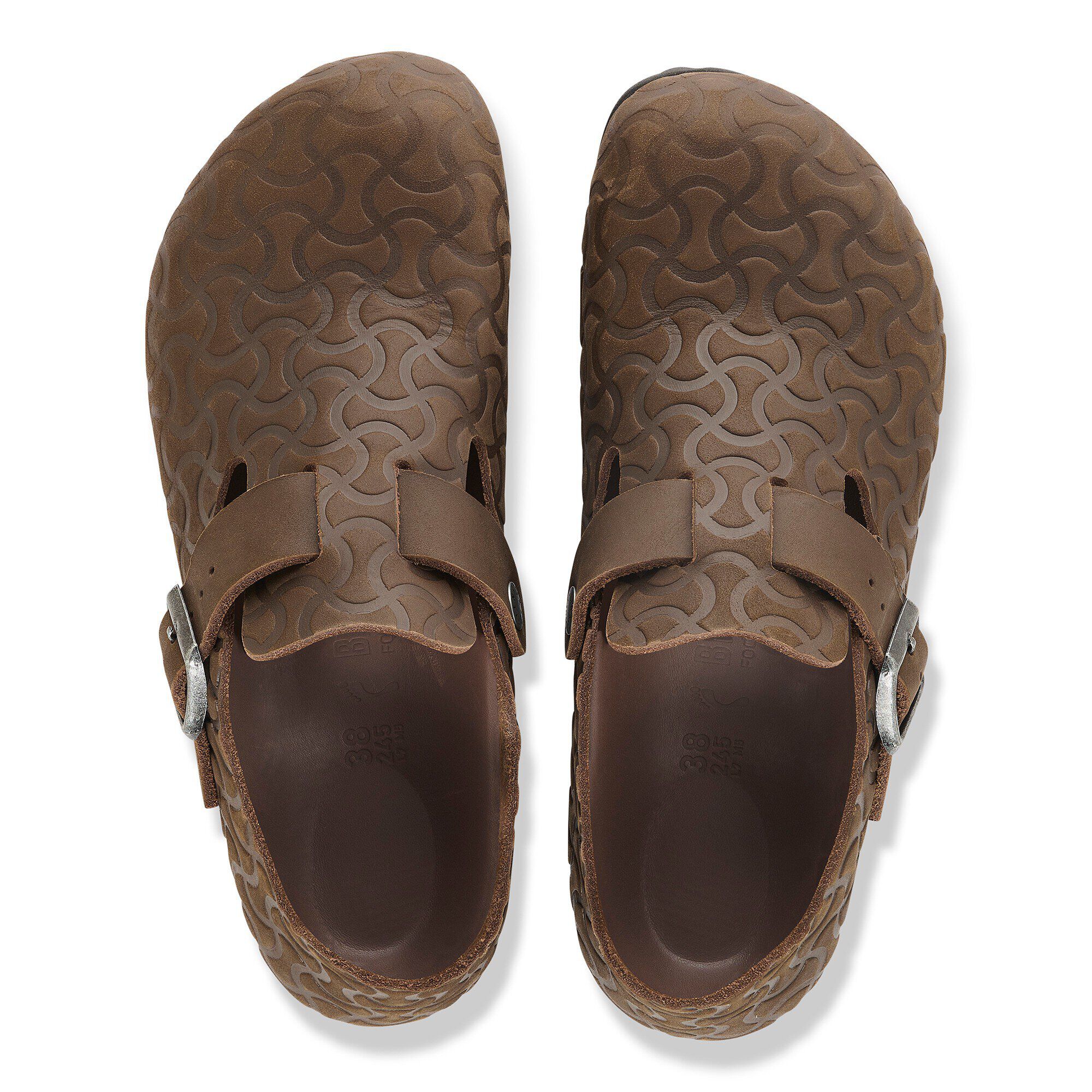 London Single Strap Natural Leather Embossed - Image 2