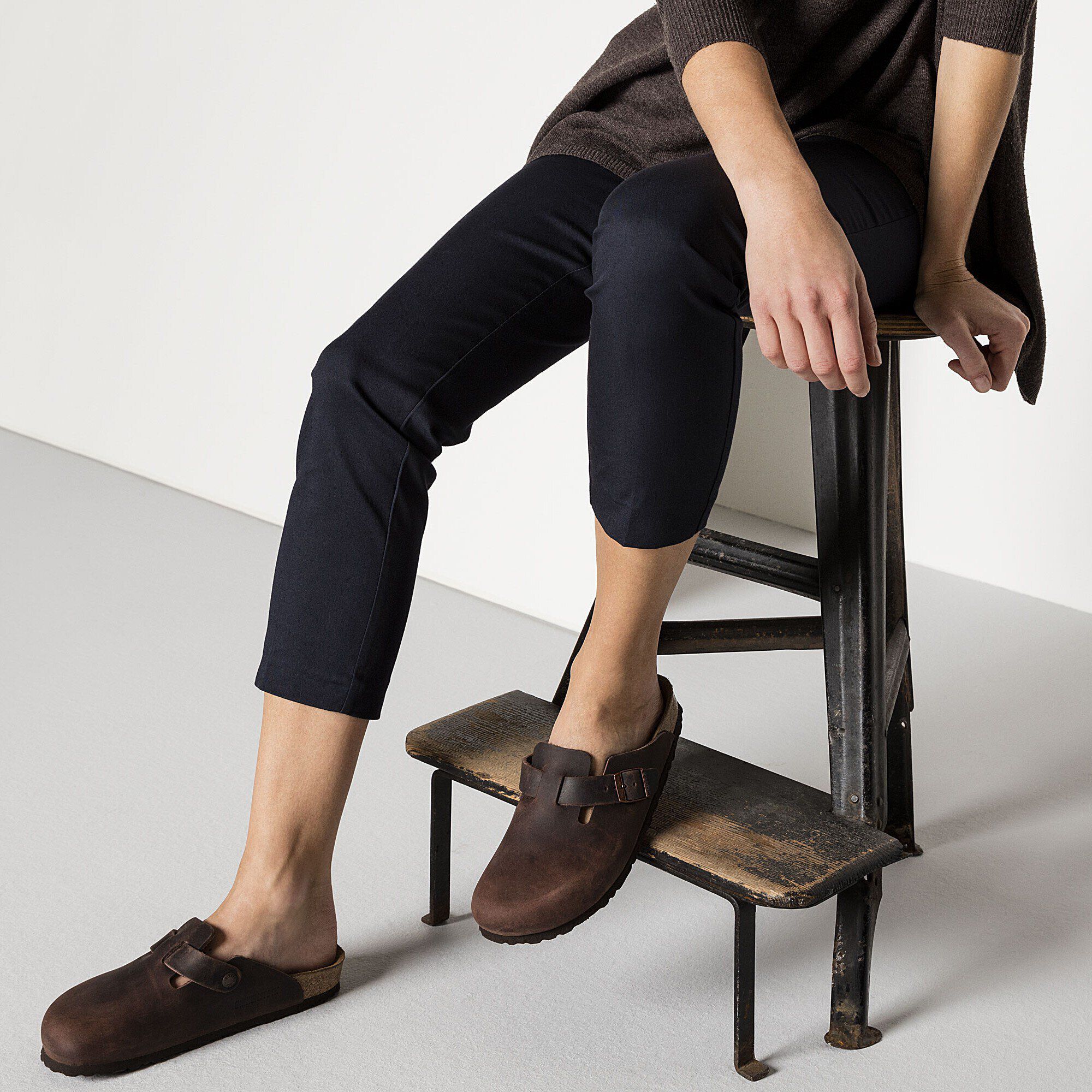 Boston Soft Footbed Natural Leather Oiled - Image 8