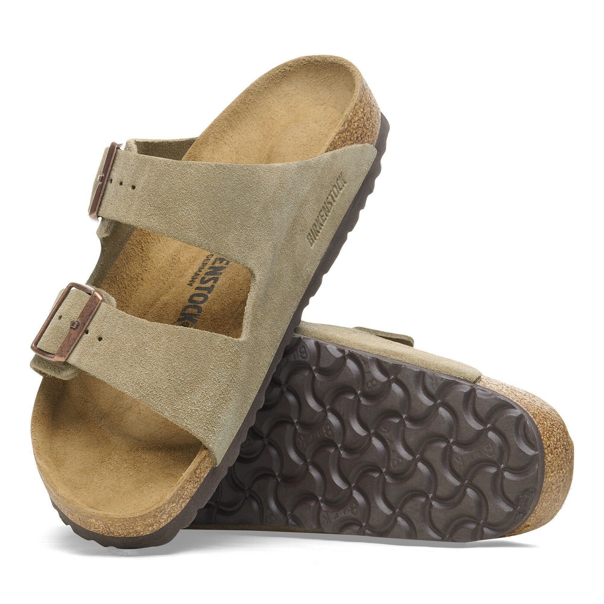 Arizona Suede Leather Taupe - Image 6