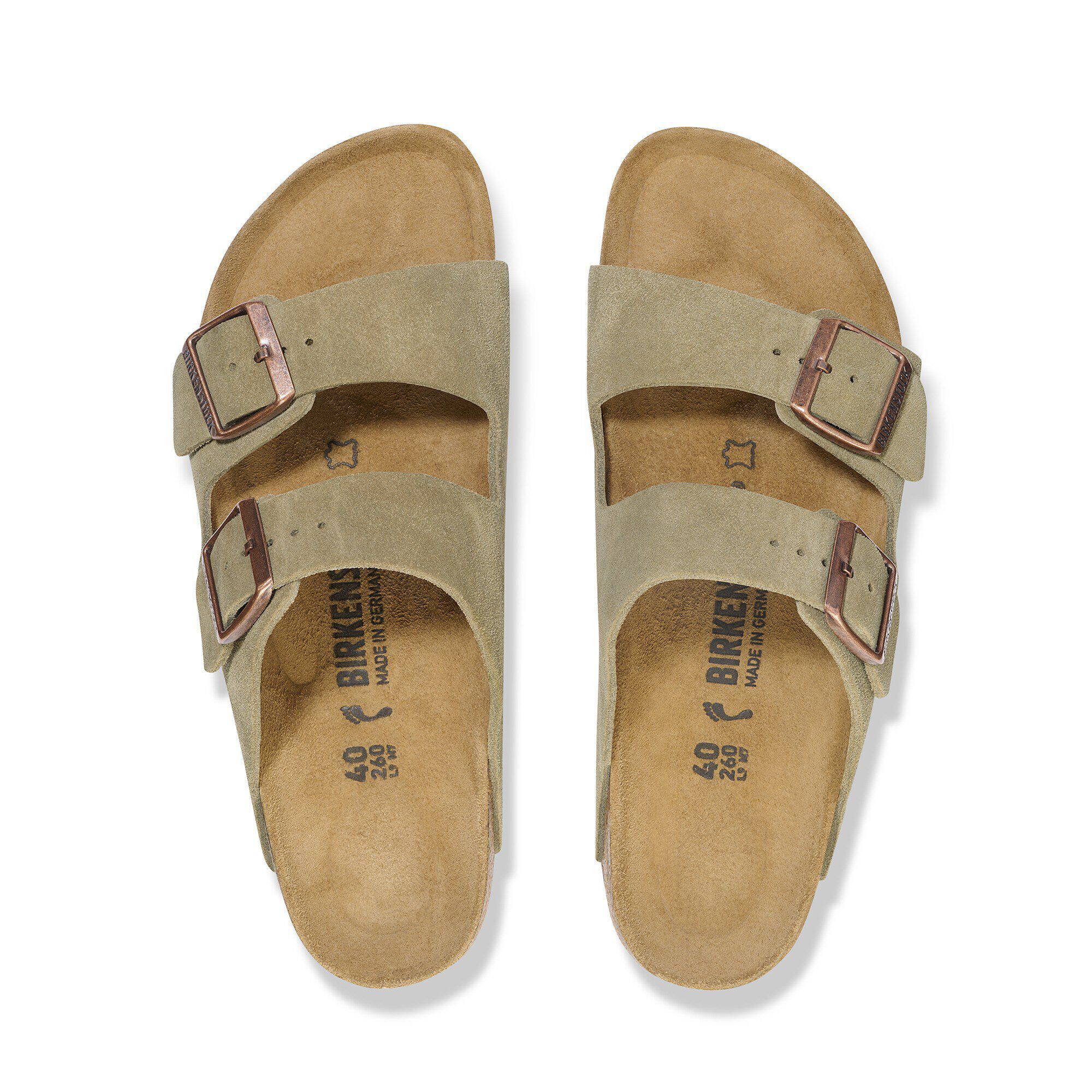 Arizona Suede Leather Taupe - Image 2