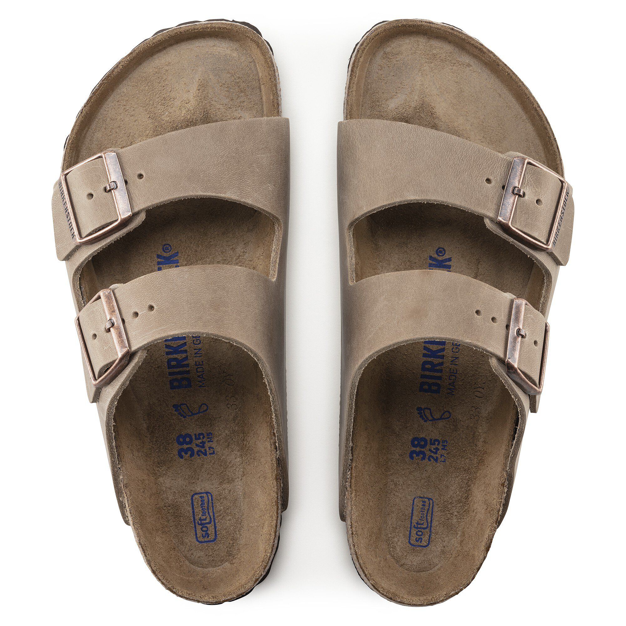 Alternative view of Arizona Soft Footbed Natural Leather Oiled