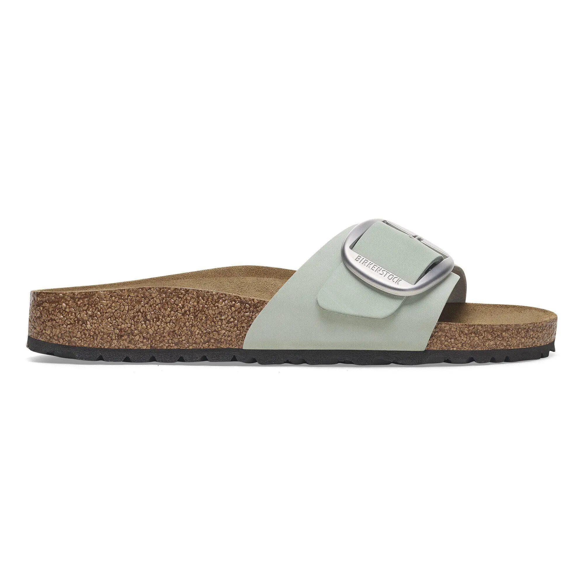 Madrid Big Buckle Nubuck Leather Pure Sage - Image 3