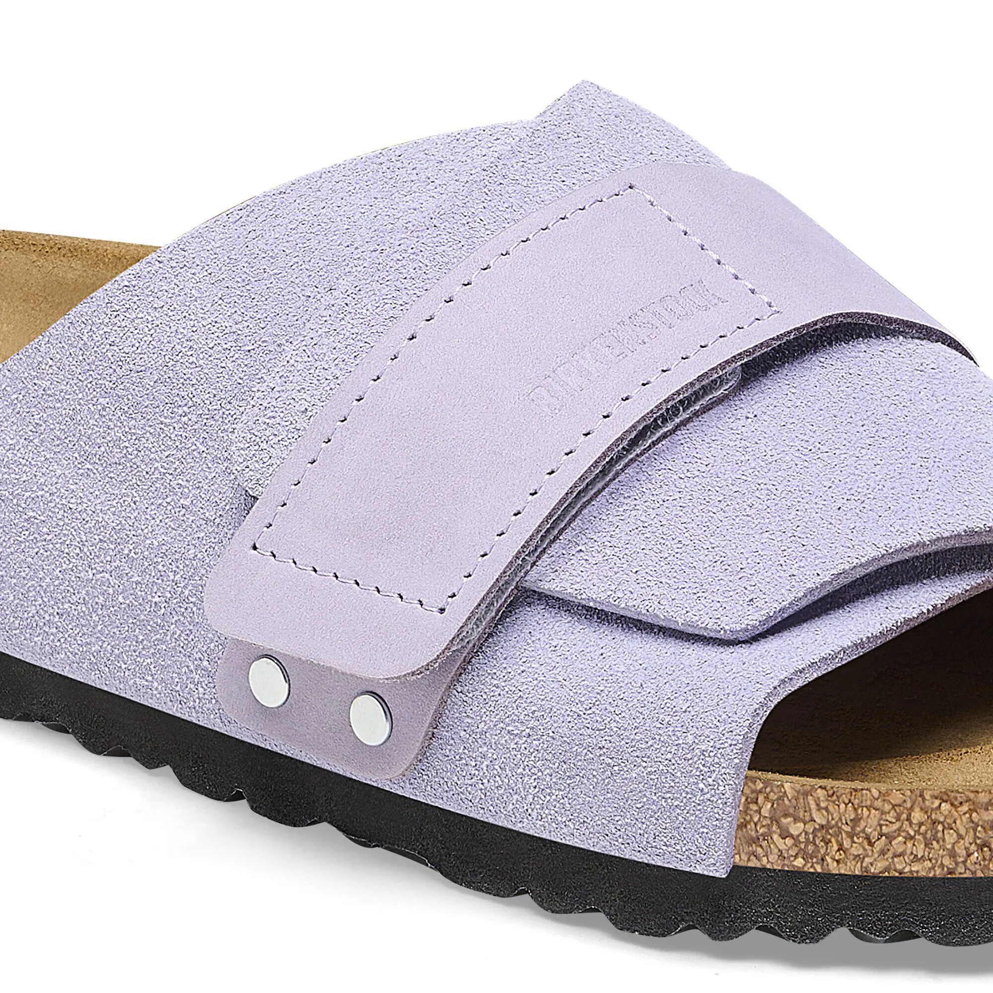 Kyoto Suede Leather Purple Fog - Image 4