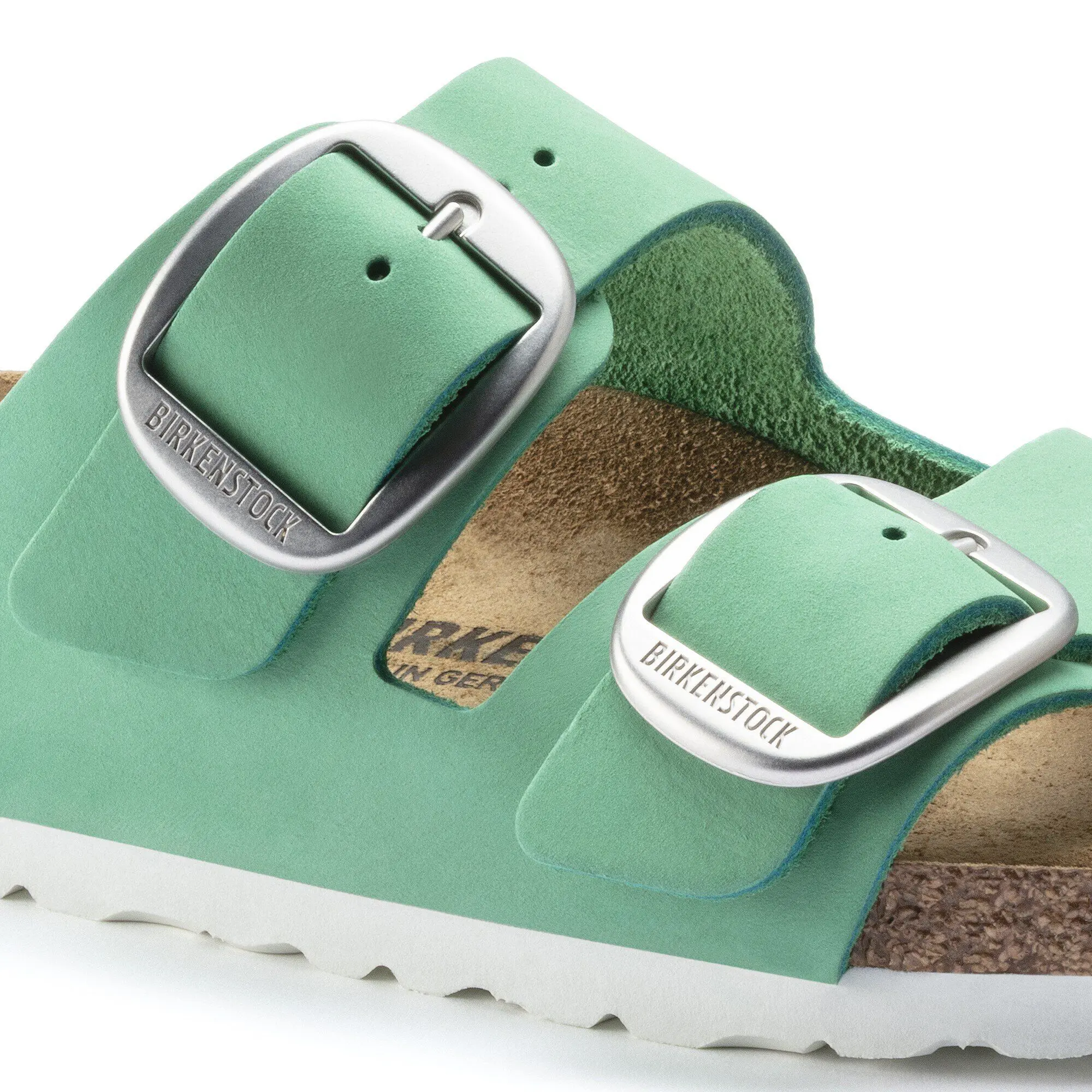 Arizona Big Buckle Nubuck Leather Bold Jade - Image 8