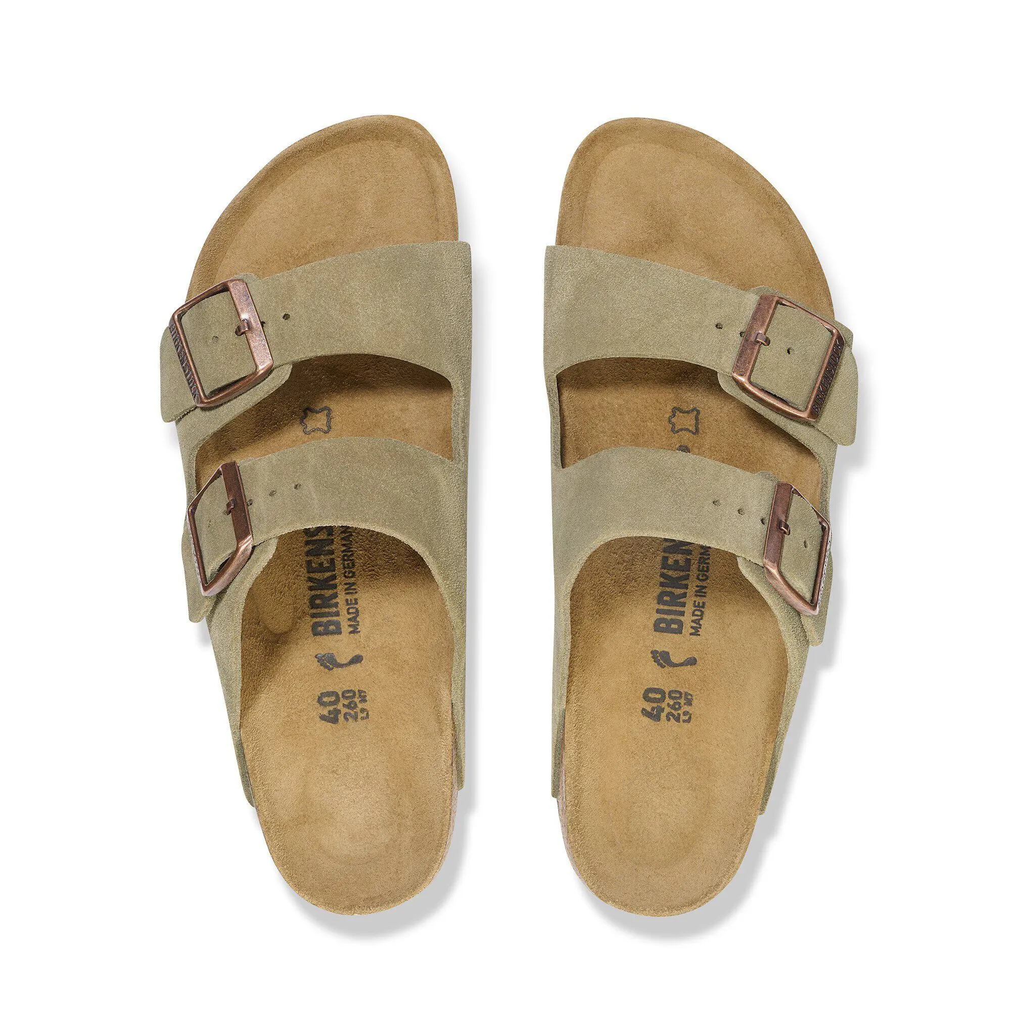 Arizona Suede Leather Taupe - Image 2