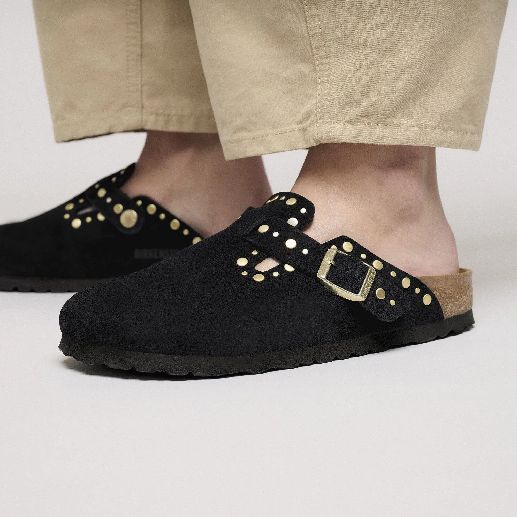 Boston Rivet Suede Leather - Image 7