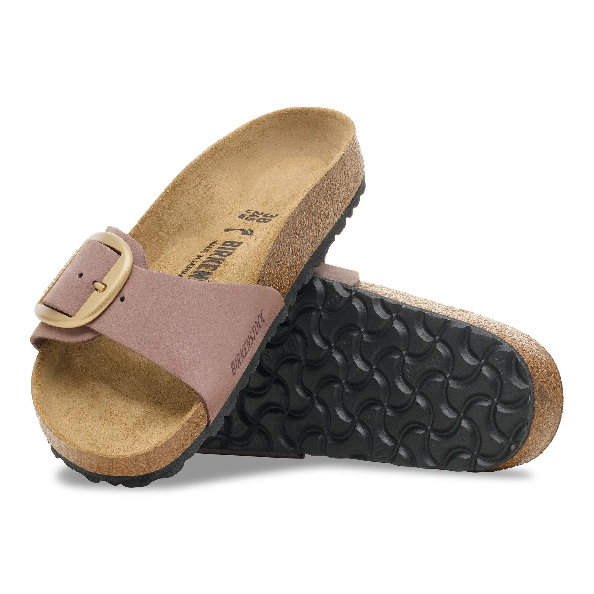 Madrid Big Buckle Nubuk Leather - Image 6
