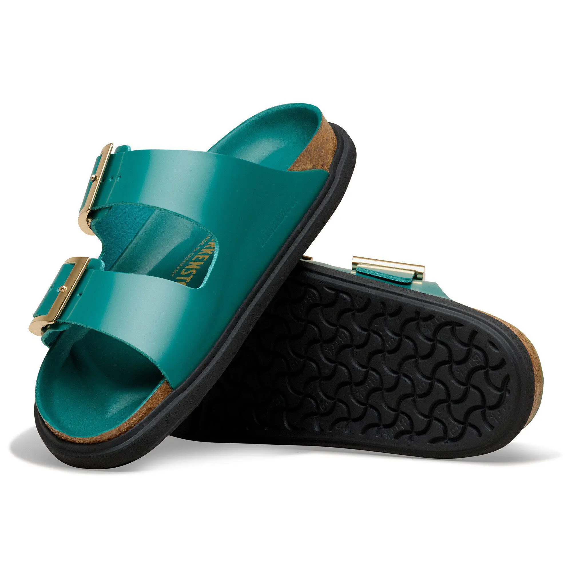 Arizona Droplet Buckle Natural Leather Patent - Image 6
