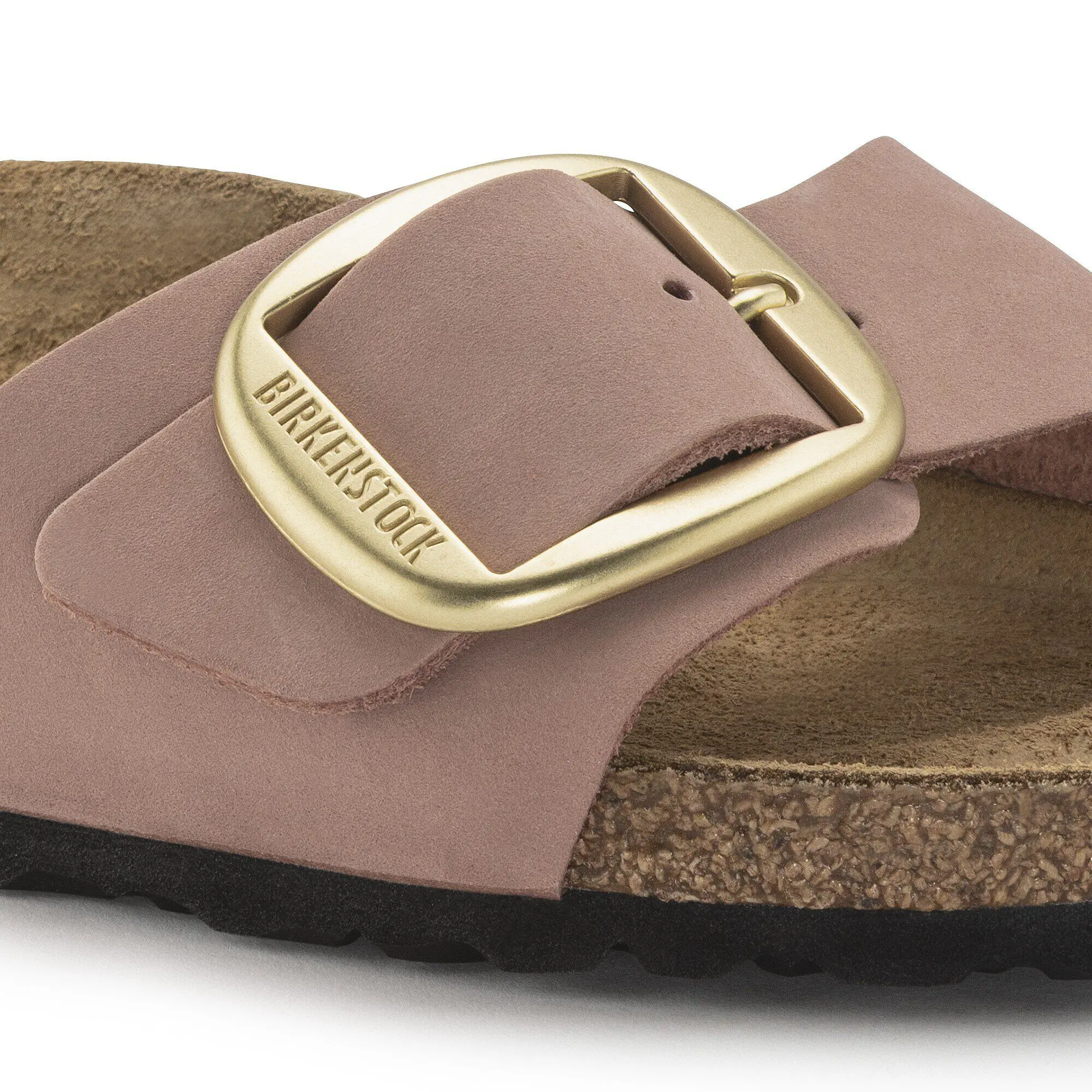 Madrid Big Buckle Natural Leather Nubuck - Image 8