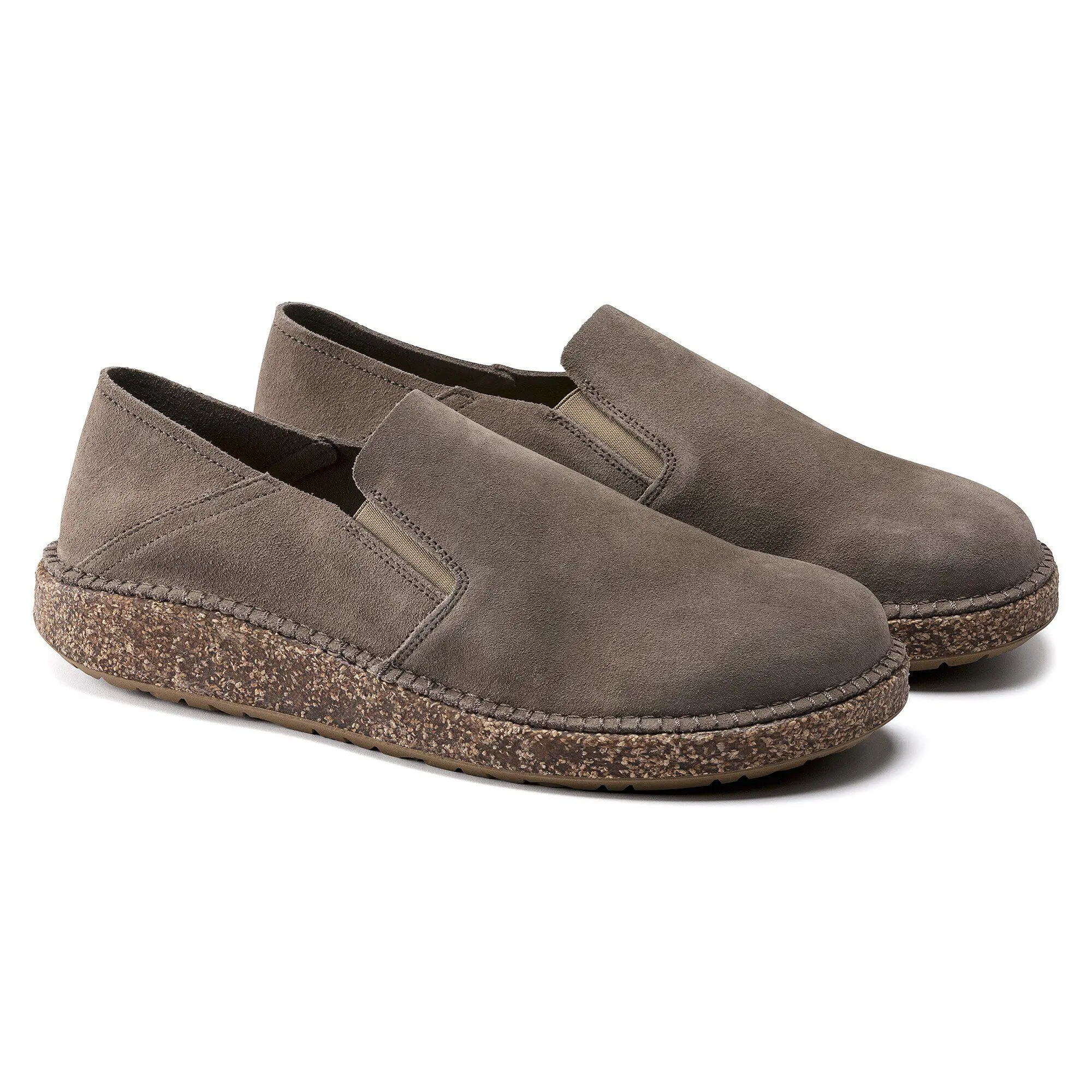 Callan Suede Leather Gray Taupe - Image 7