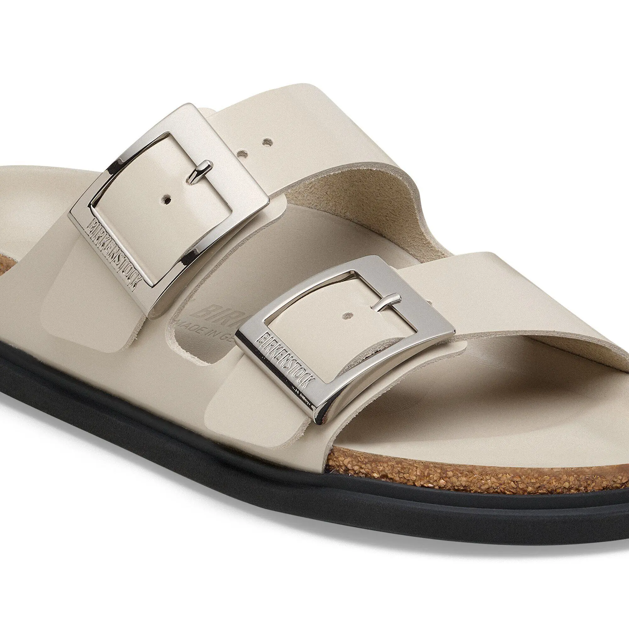 Arizona Droplet Buckle Natural Leather Patent - Image 4