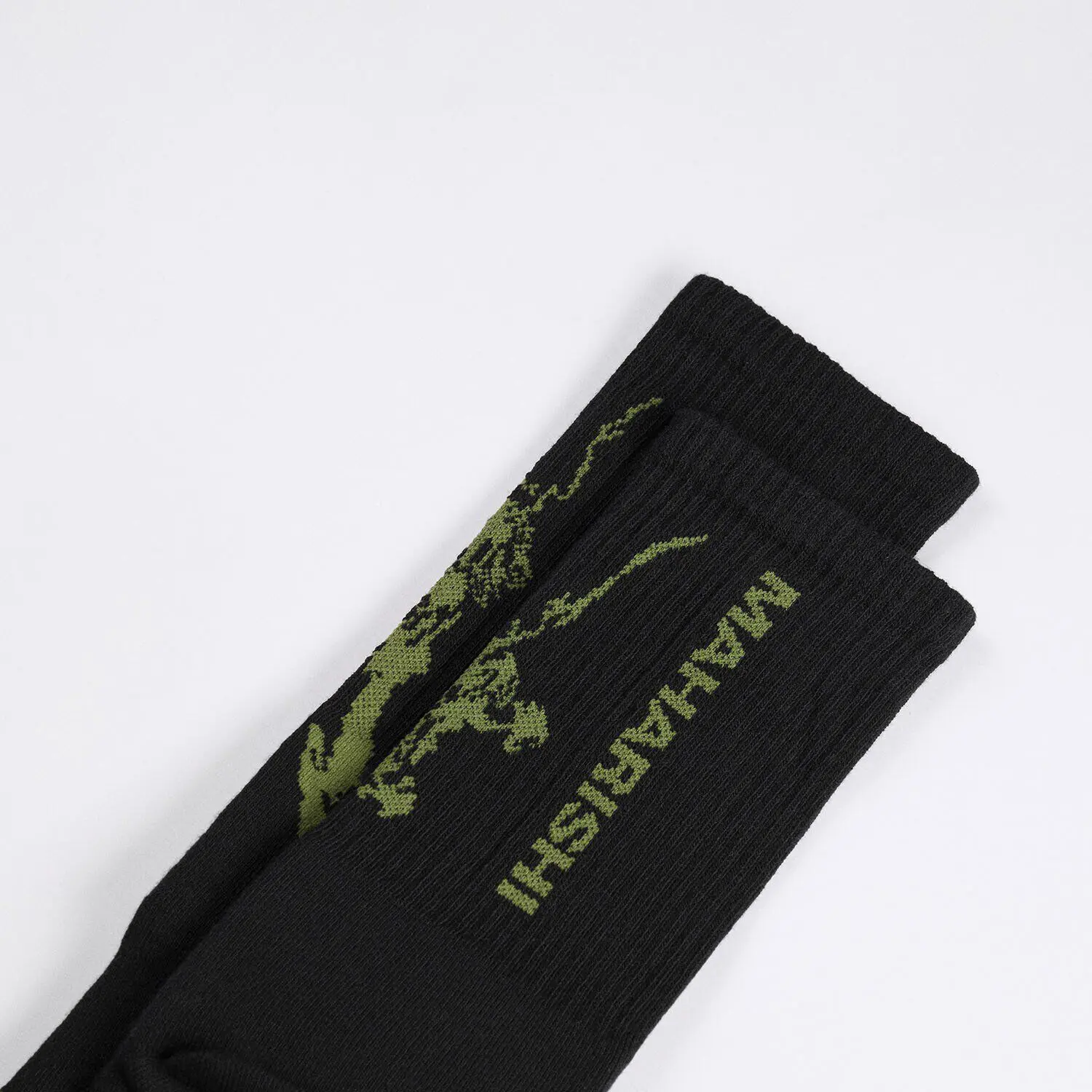 Maharishi Pack Nubuck Leather-Textile Black - Image 3