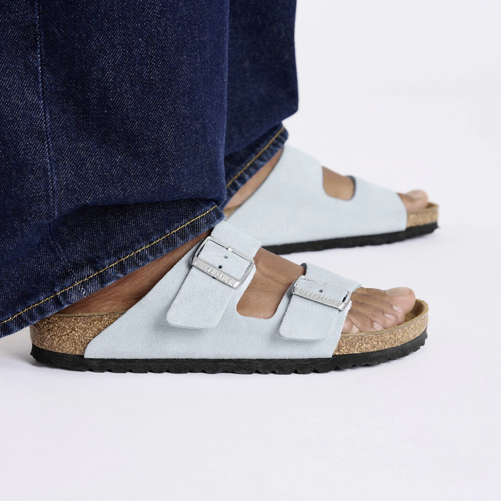 Arizona Suede Leather Baby Blue - Image 7