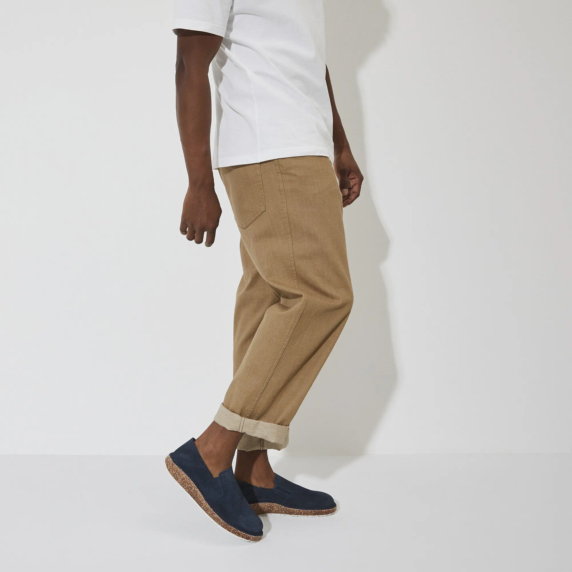 Callan Suede Leather Navy - Image 5