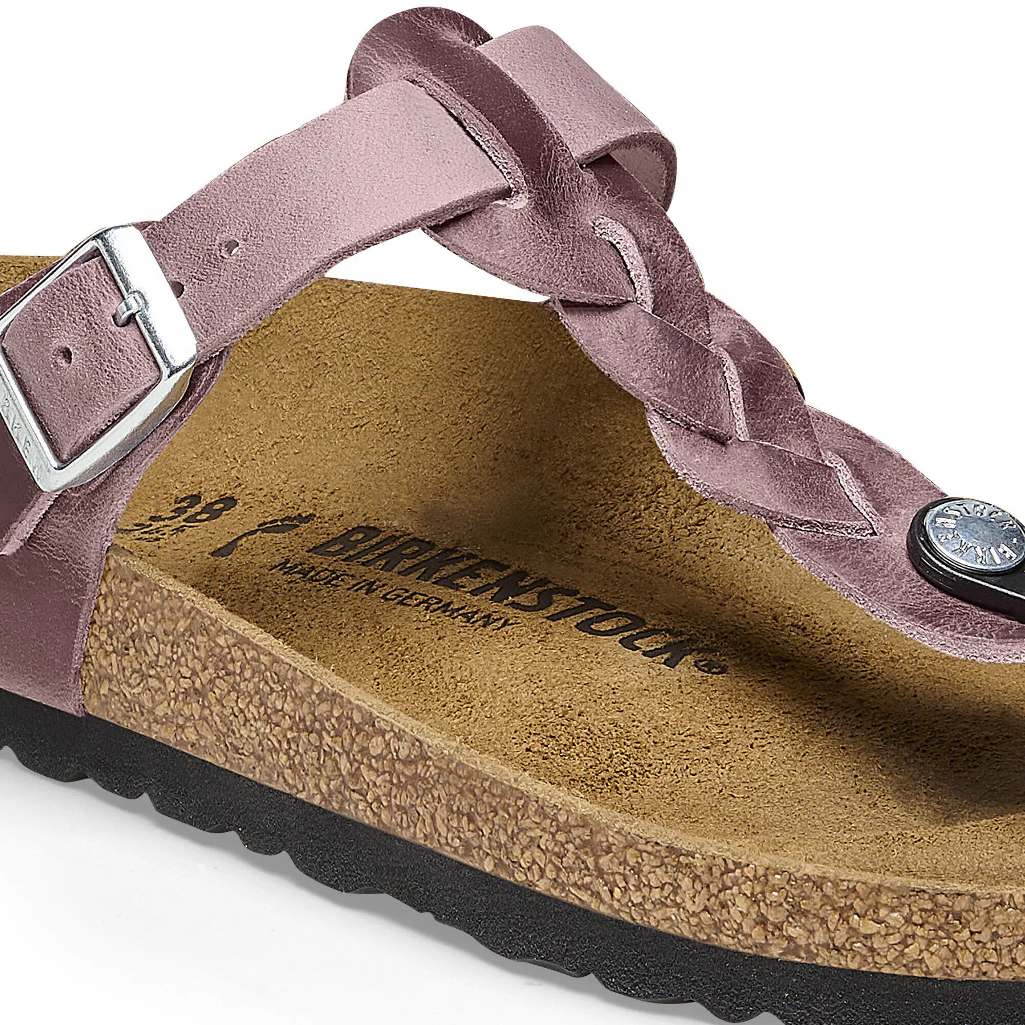 Gizeh Braided Natural Leather Oiled - Image 6