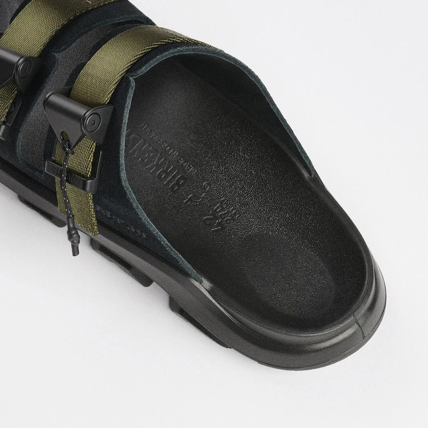 Mogami Terra Tech Nubuck Leather-Textile Olive - Image 5