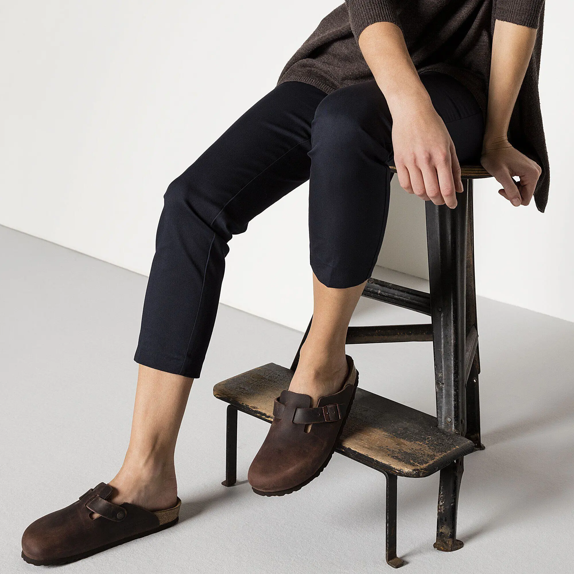 Boston Soft Footbed Natural Leather Oiled - Image 8