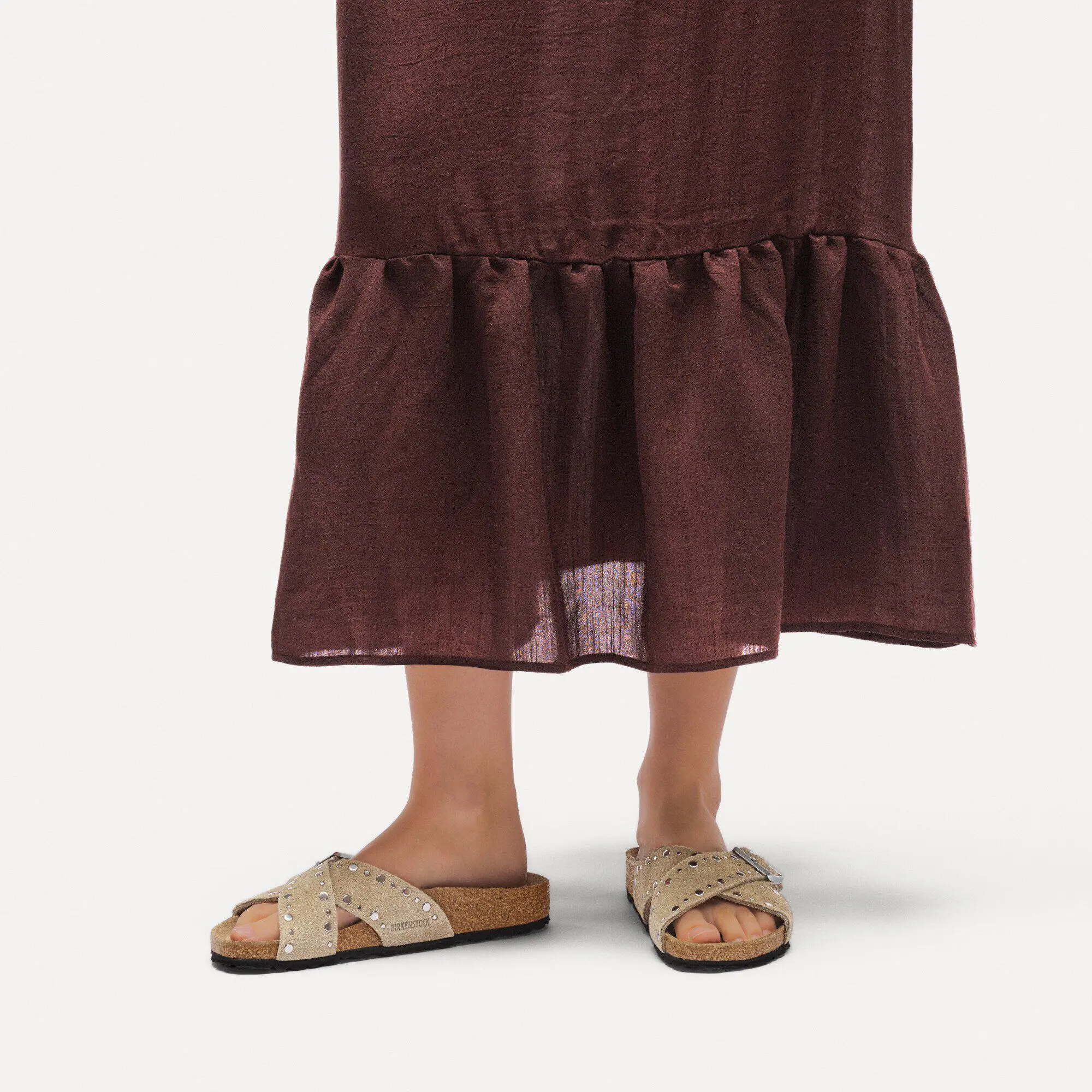 Siena Rivet Border Suede Leather - Image 7